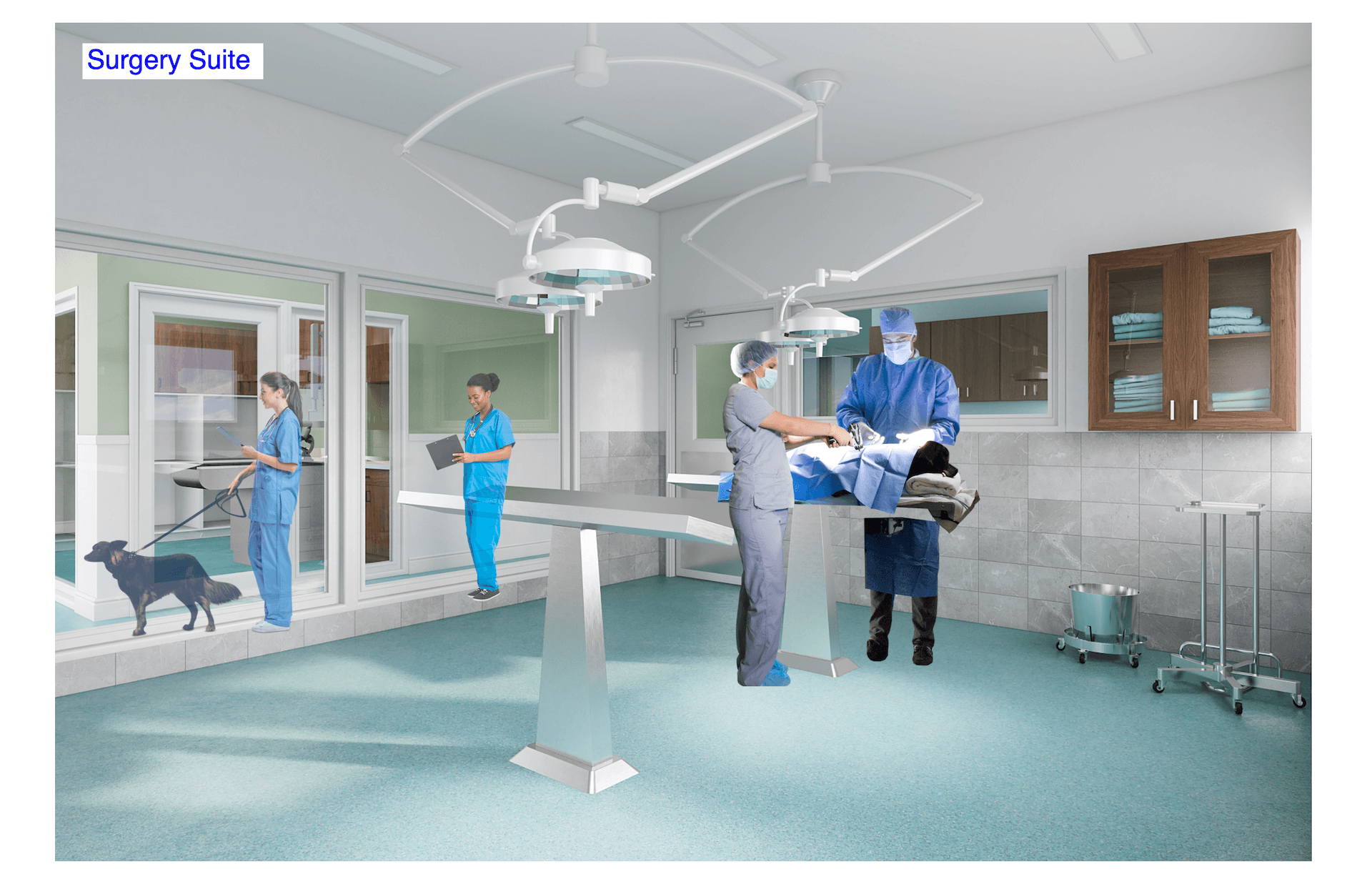Client’s Notes on Photoshop Work for Interior 3D Building Rendering