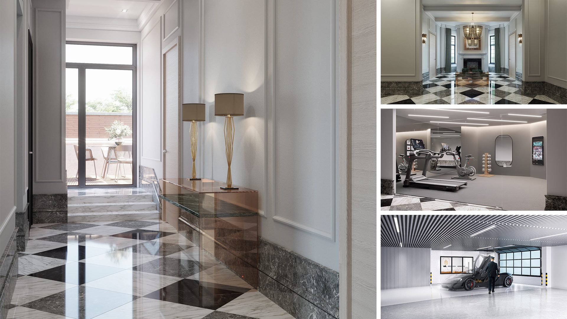 3D Visualization for Amenities of a Real Estate Complex in Montreal