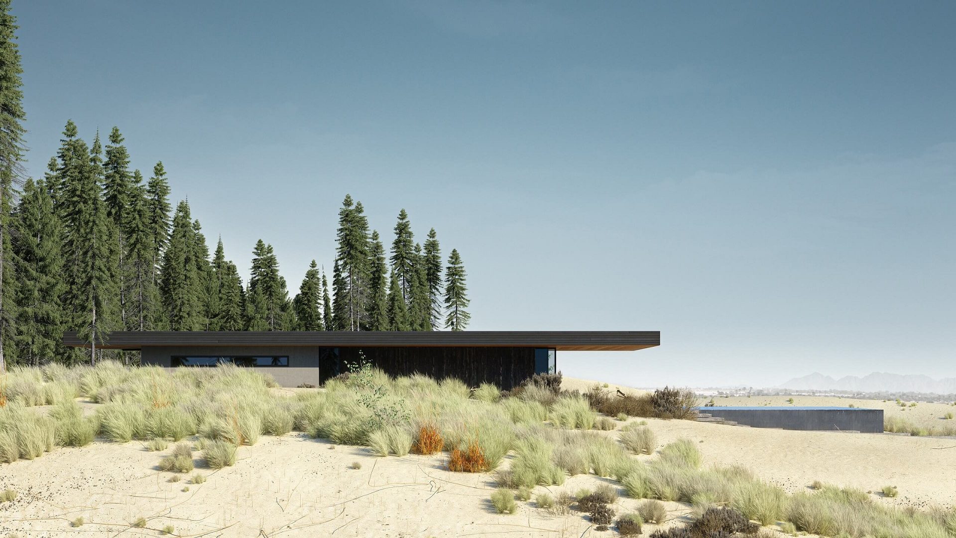 3D Rendering for an Exterior Archviz Project