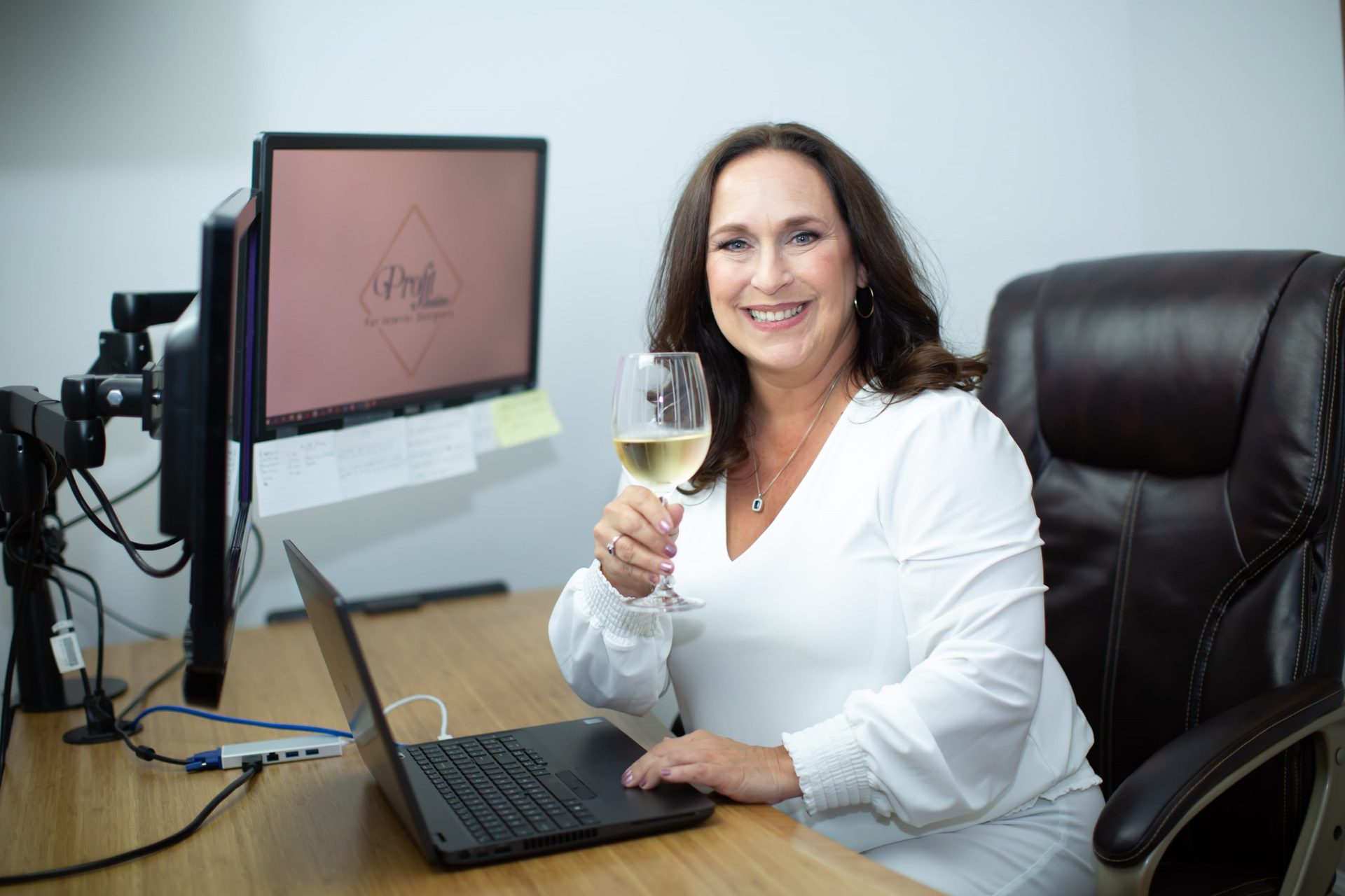 Nancy Ganzekaufer at a Working Place