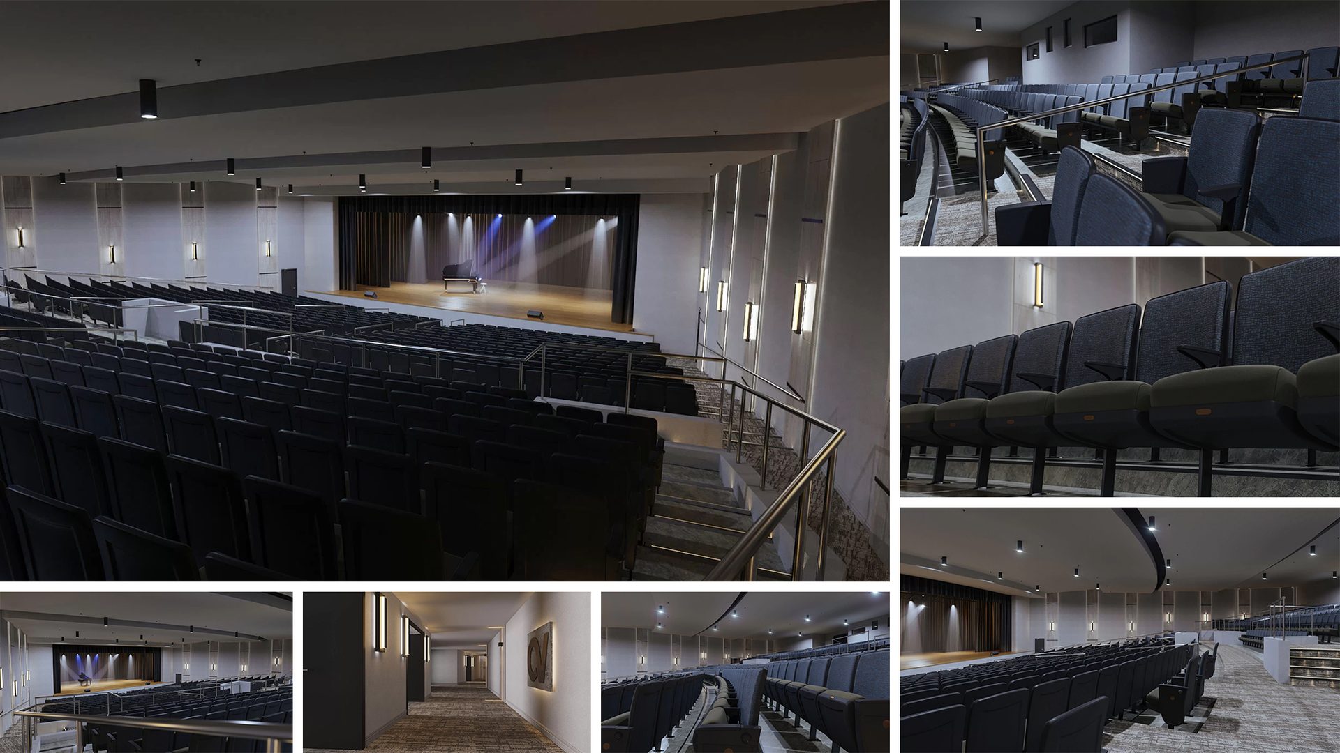 3D Renderings from a 3D Architectural Animation Project