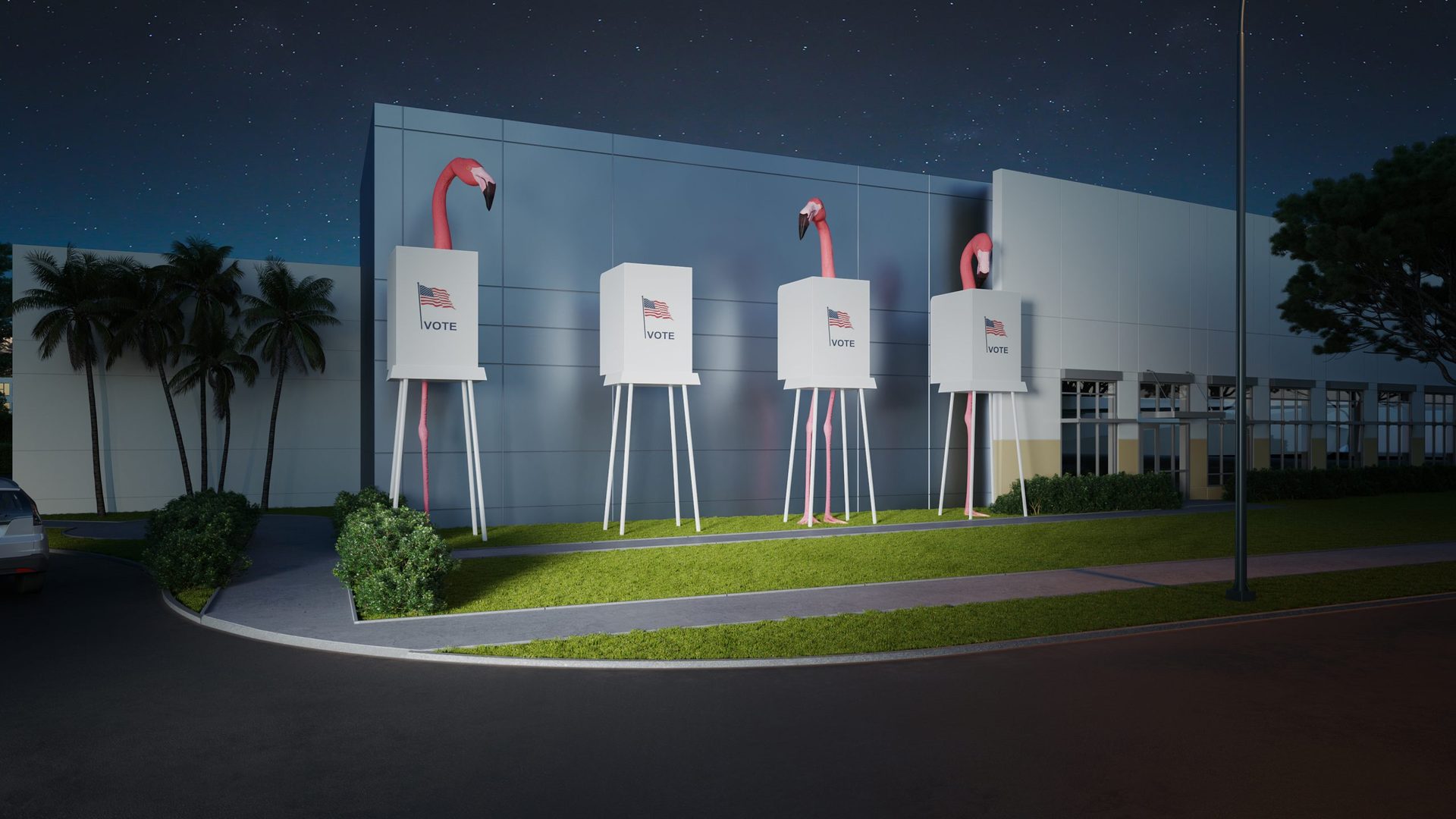 Final Result of 3D Rendering for Art Installation