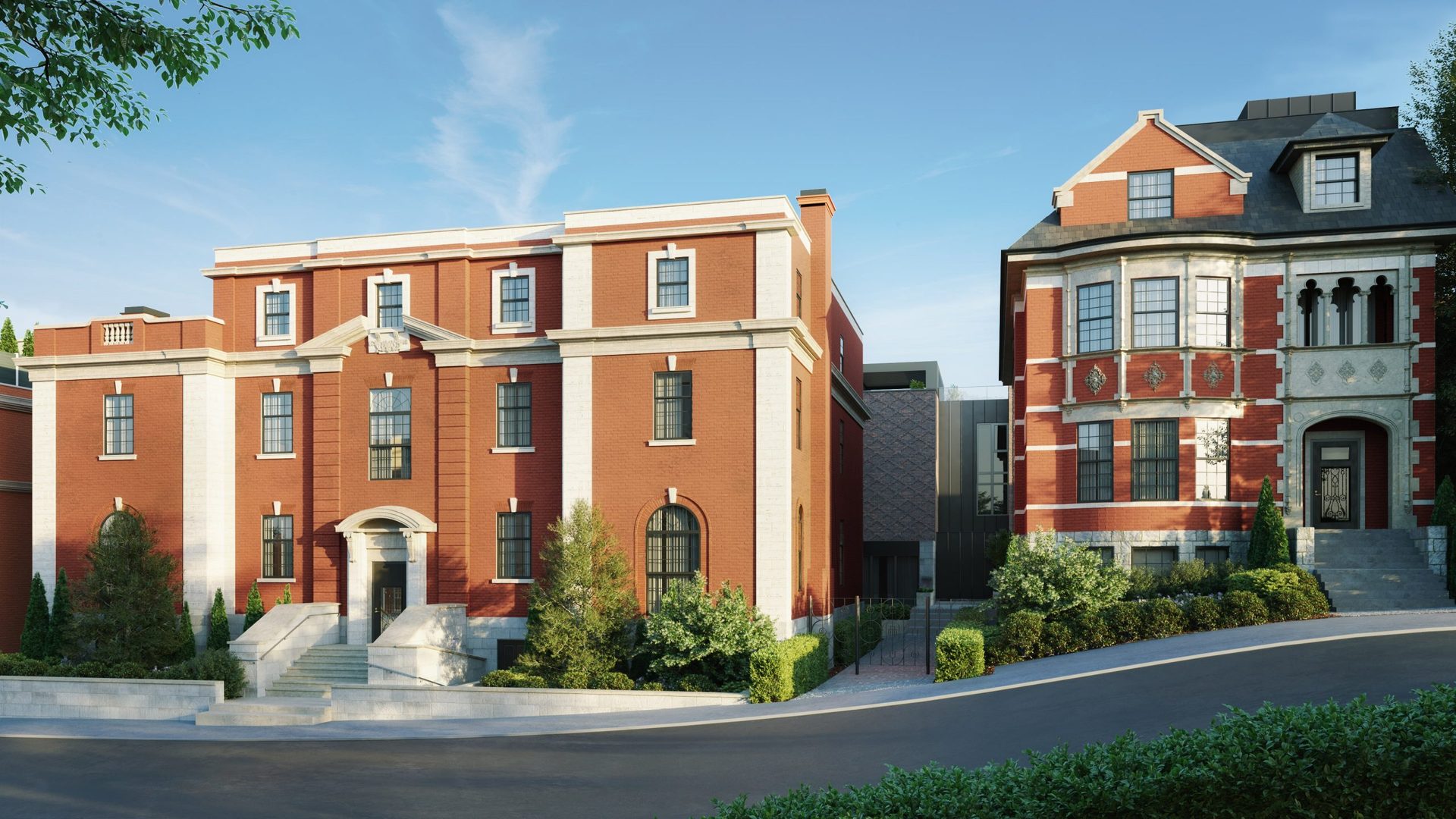 Photoreal 3D Rendering of Condo Buildings