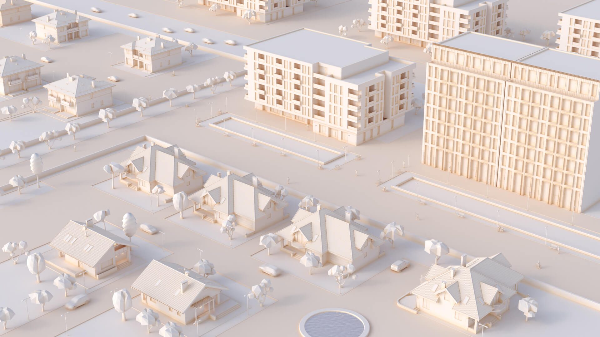 Grayscale Rendering for Architectural Design Presentation