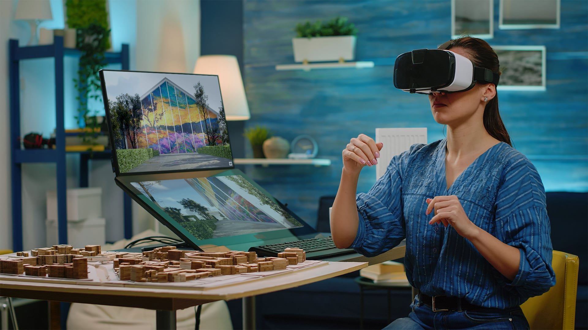 Virtual reality for architects — design stage CGI