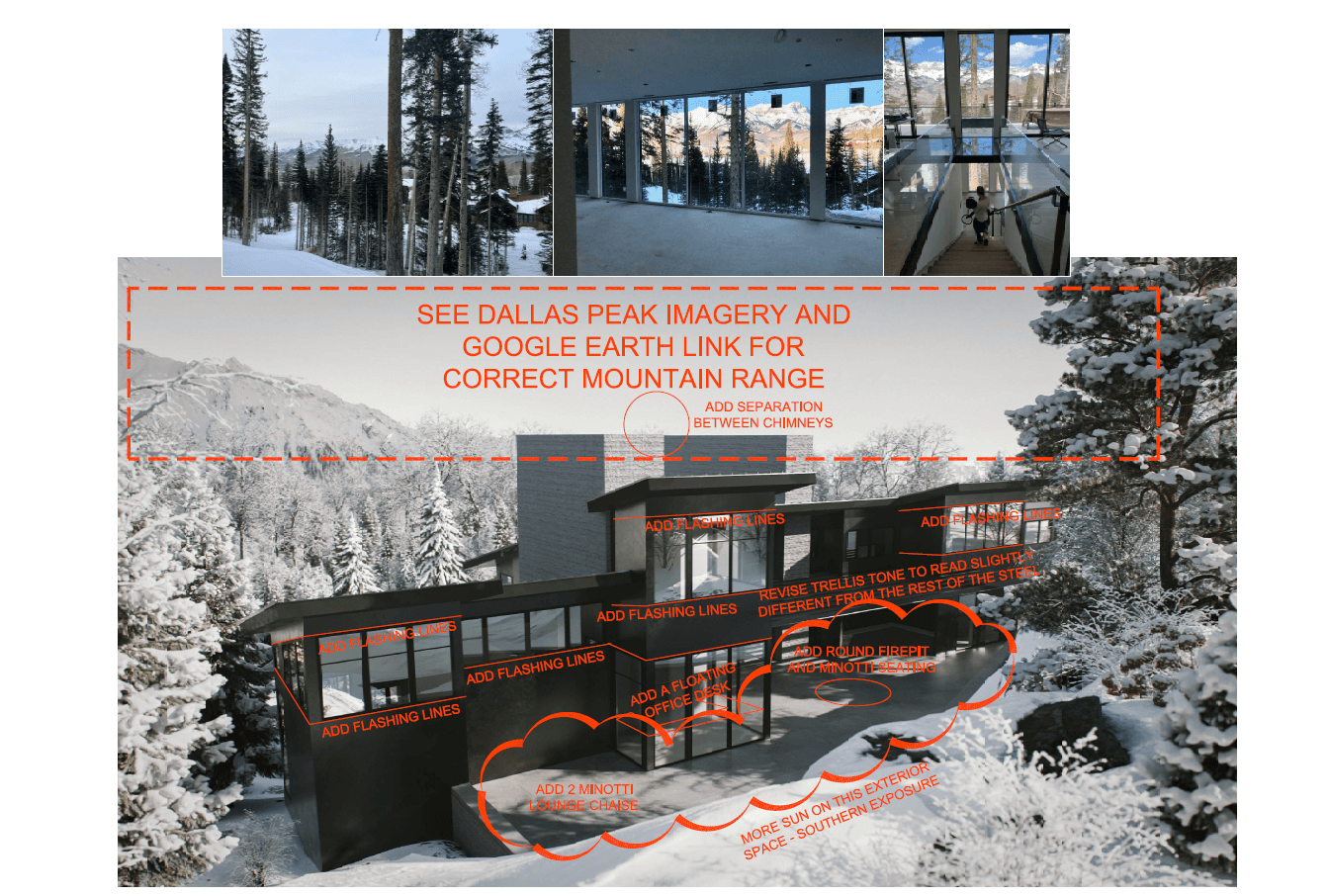 Client's Notes on Residence CGI