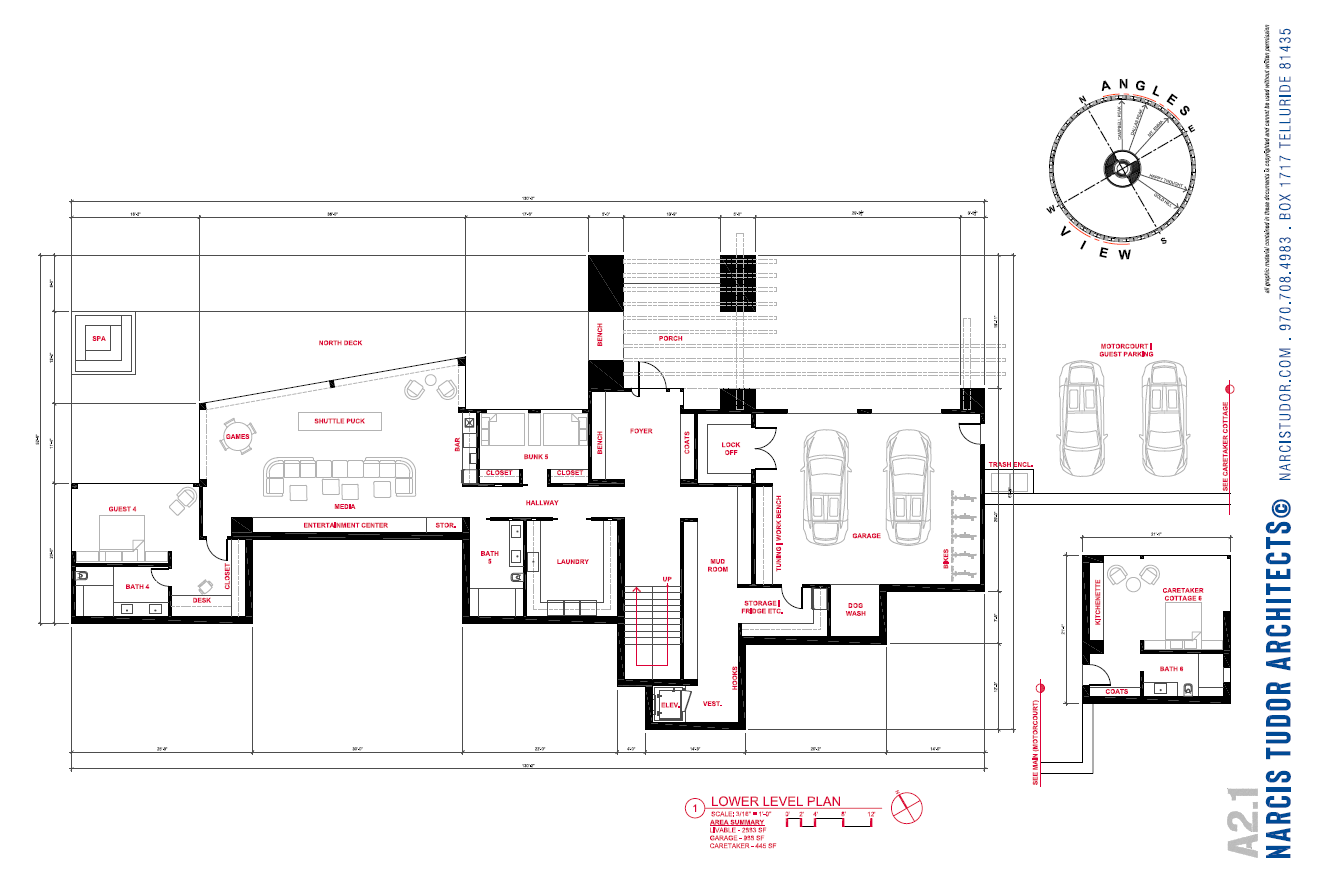 Residence Lower Level Plan