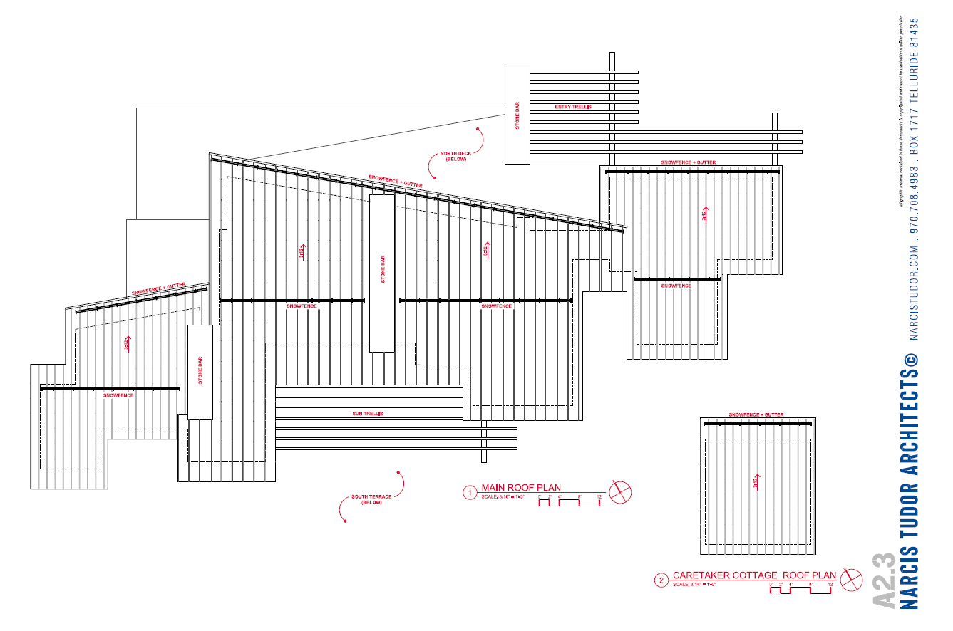 Residence Main Roof Plan