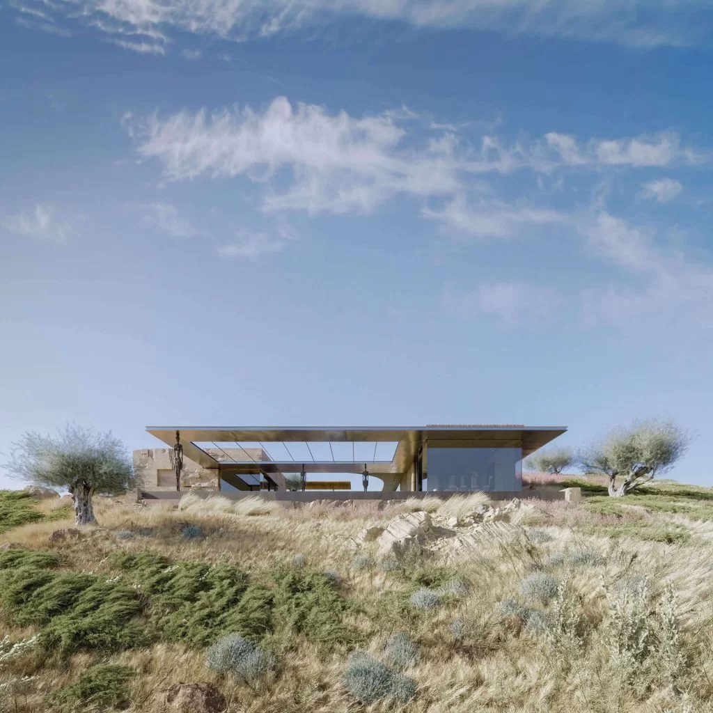 VRay photorealistic render for architecture project