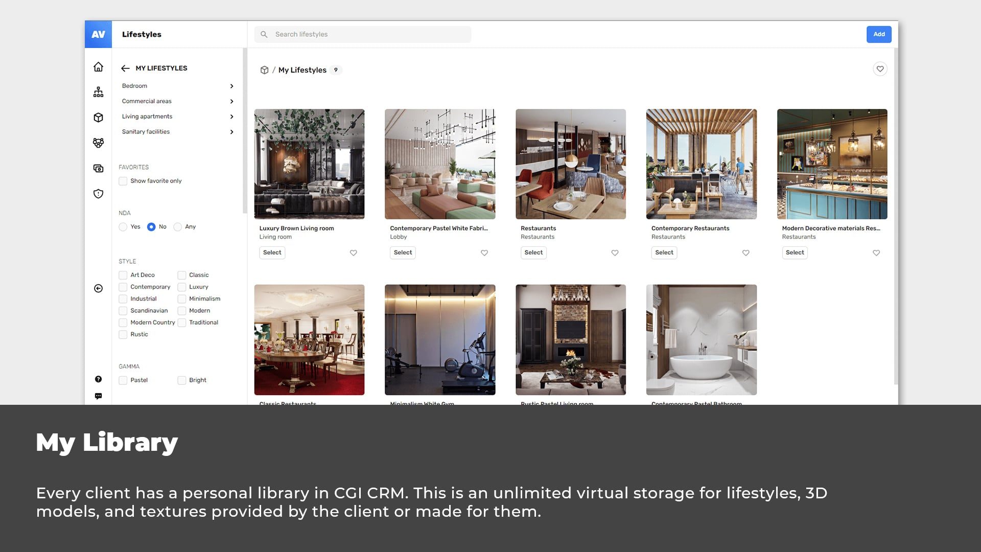 Personal Library in CGI Project Management System