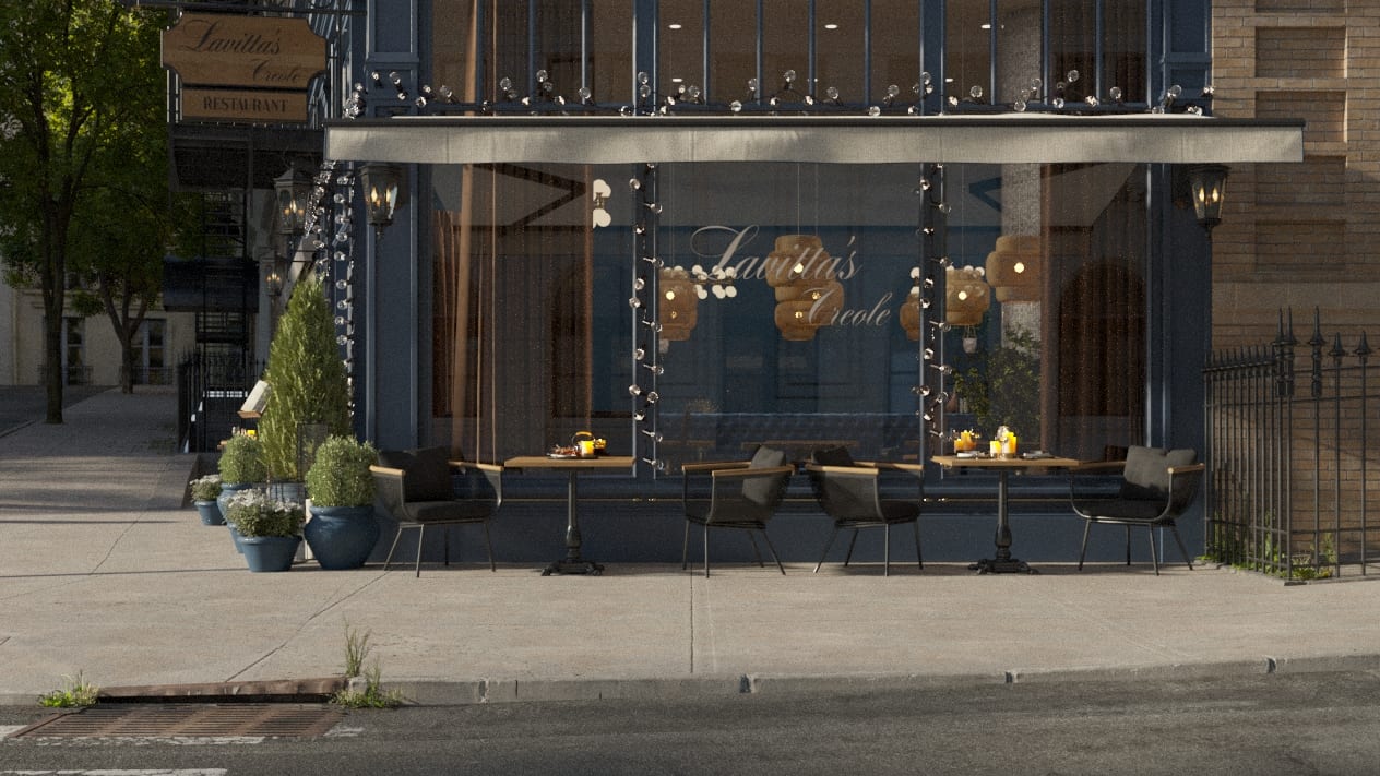 Medium Shot for Archviz Animation