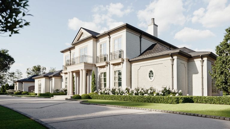 3D Architectural Visuals: CGI and Animation for a Connecticut Mansion