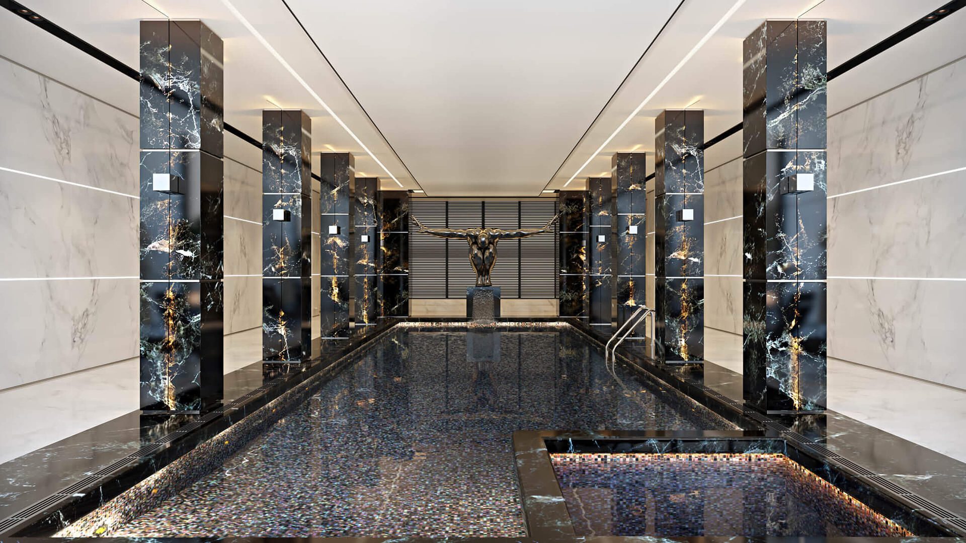 3D Rendering for Hospitality: Hotel Pool