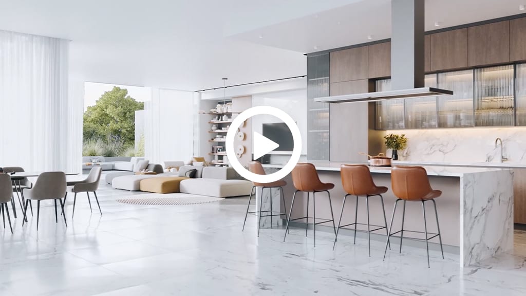 Architectural animation for a villa