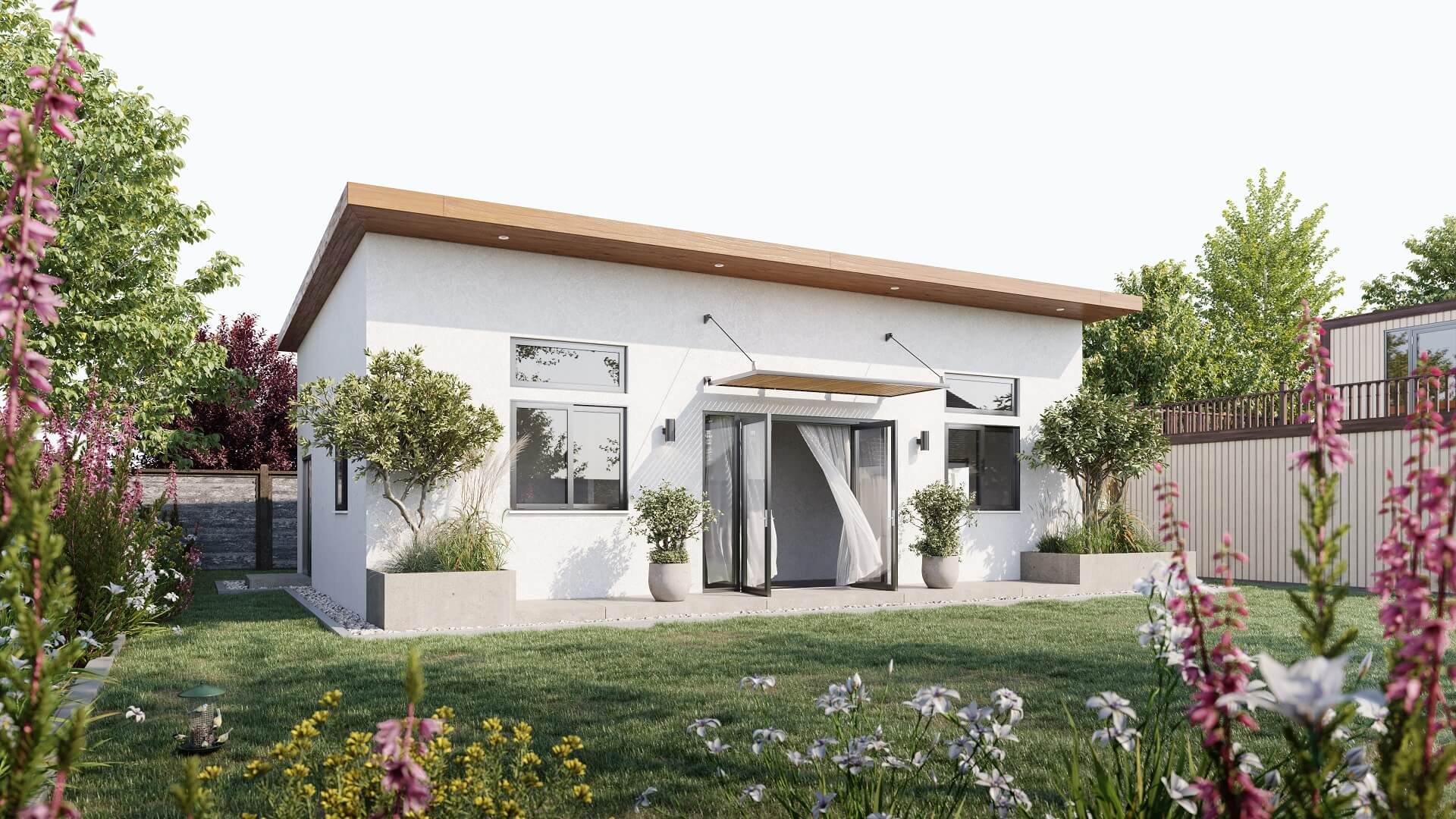 Photoreal 3D Rendering of an ADU
