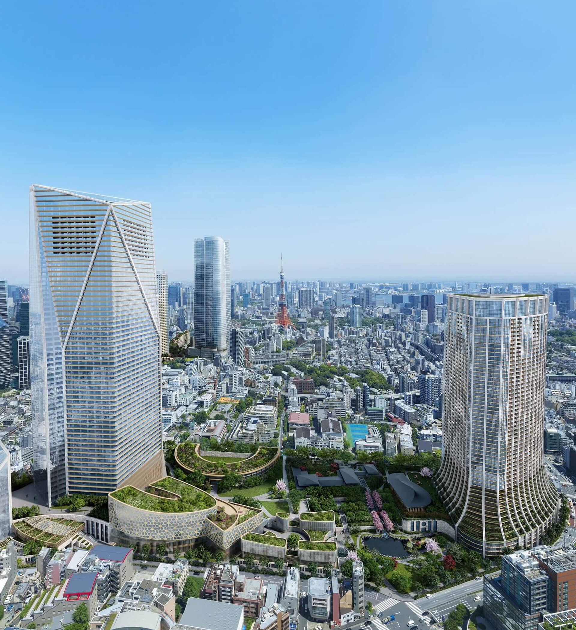 3D Rendering of High-Rise Building