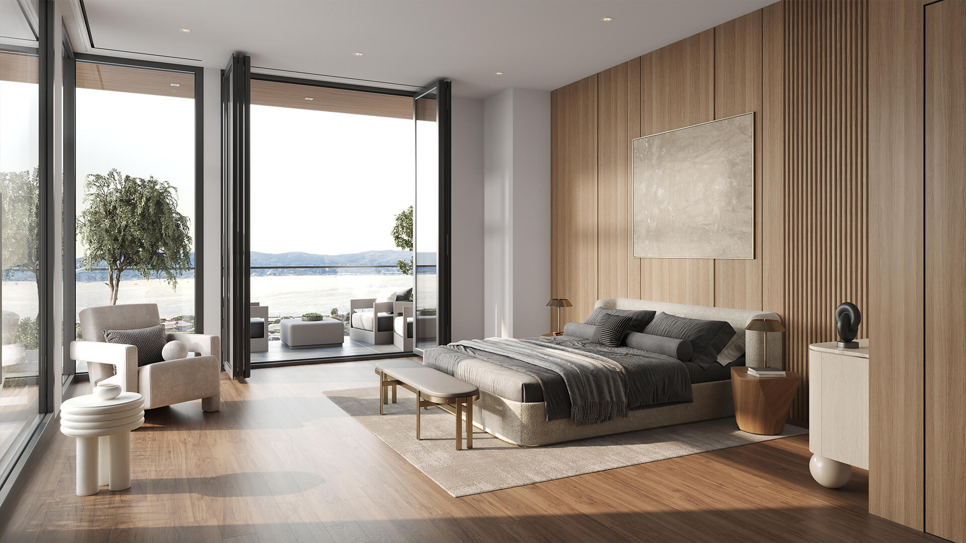 Real \estate 3D Rendering in a Property Listing