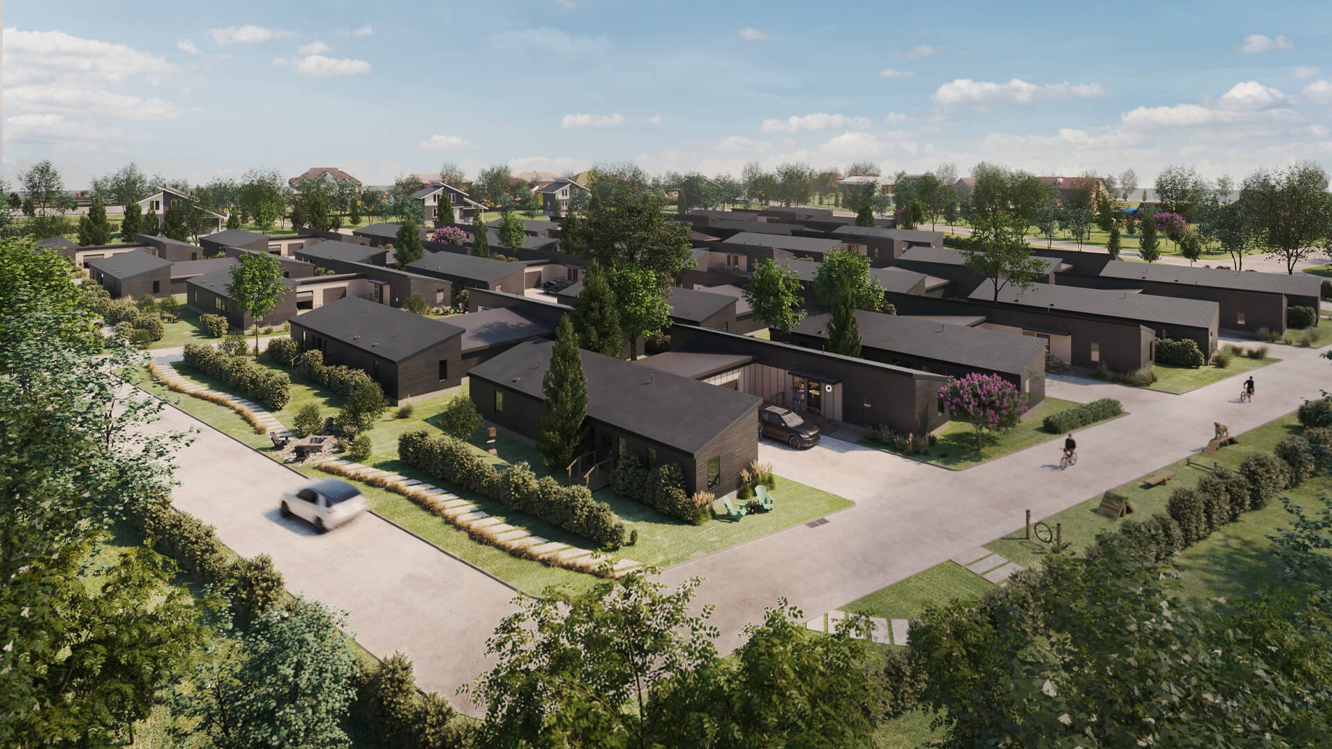 Real Estate 3D Visualization of a Community
