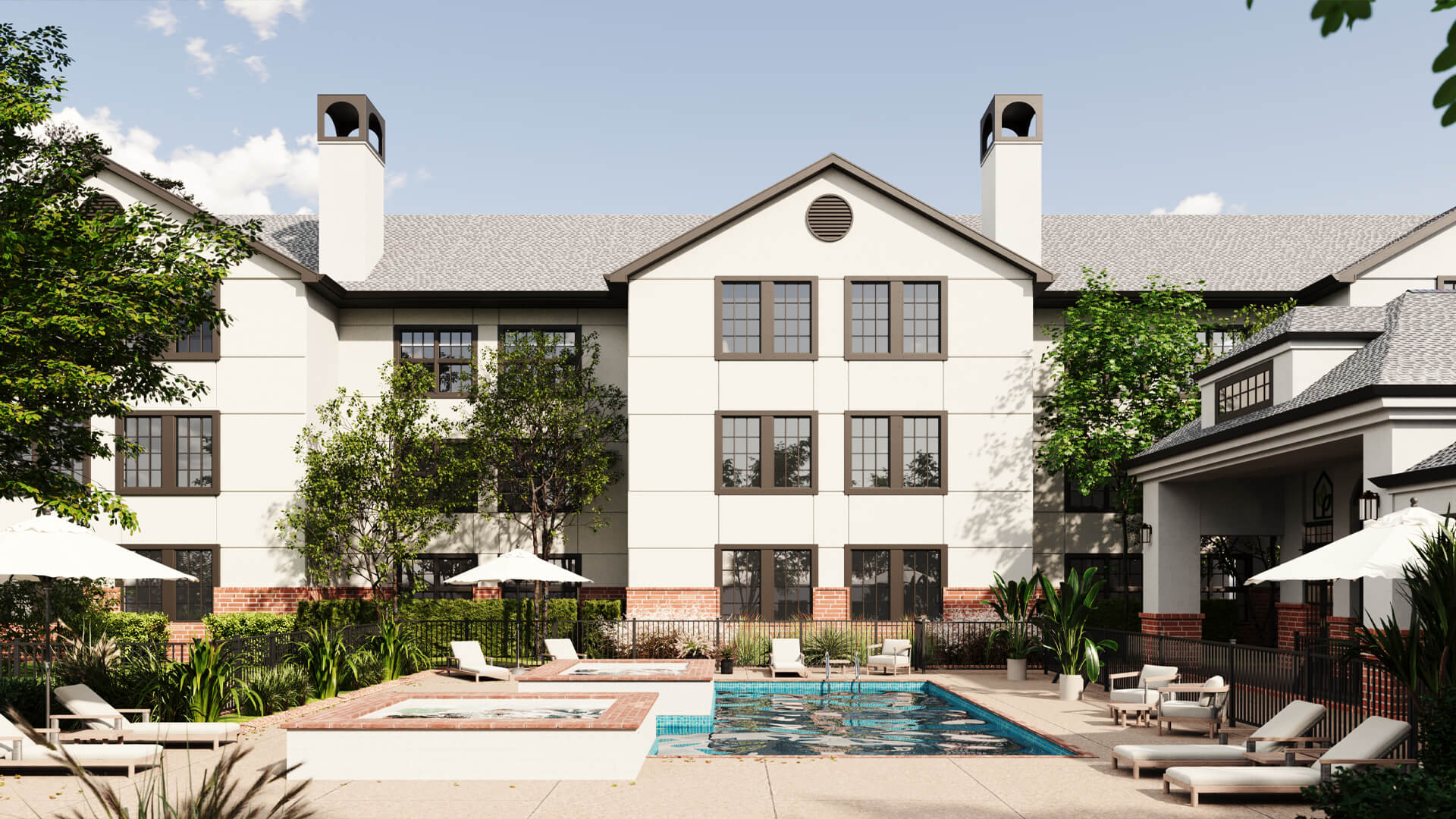 Real Estate 3D Render of Exterior Design