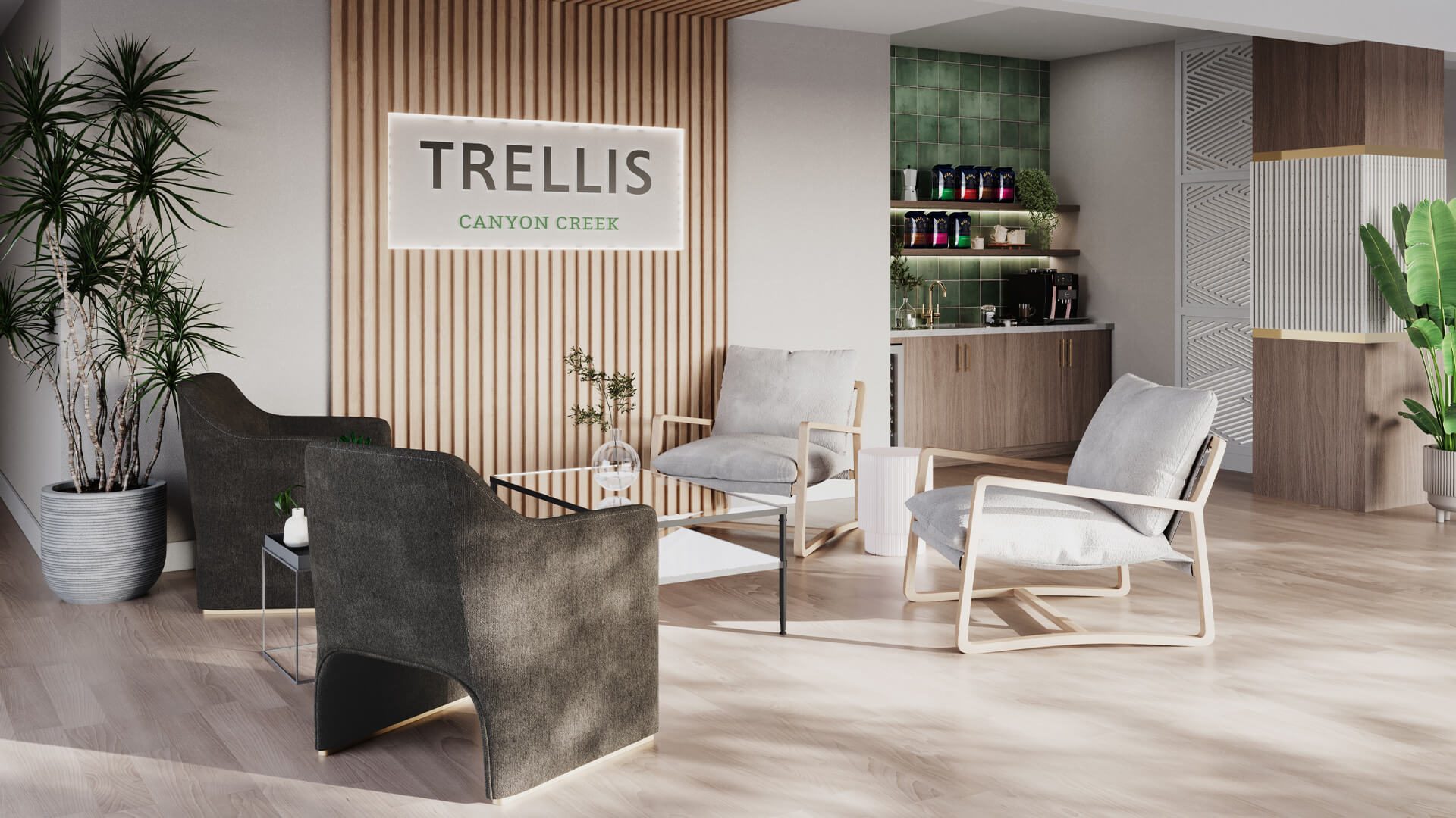 Real Estate rendering of a Hotel Interior