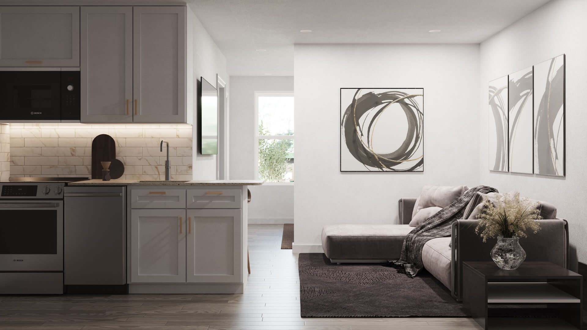 3D Visualization of a Studio