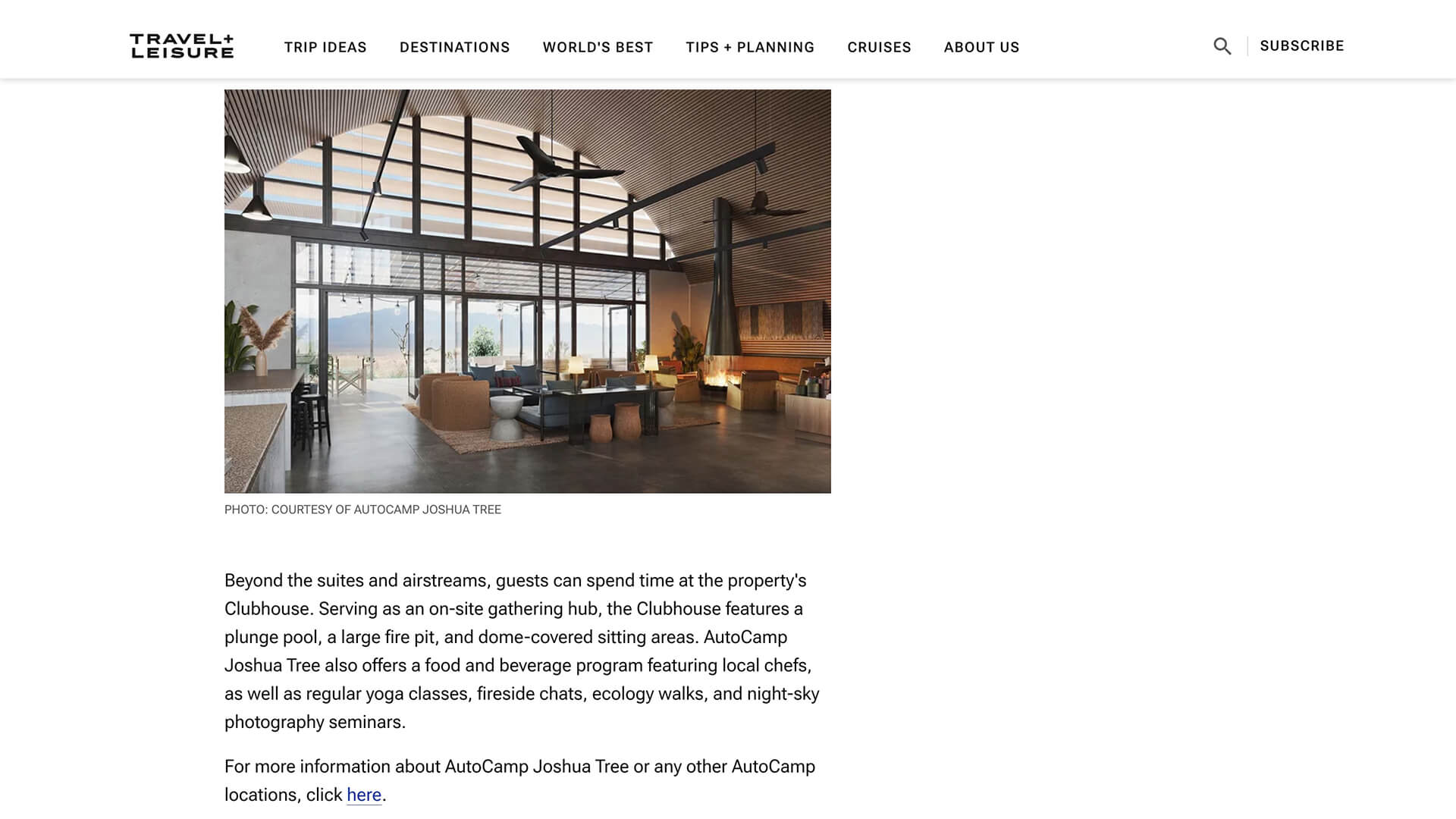 Interior Renders in a Promo Article