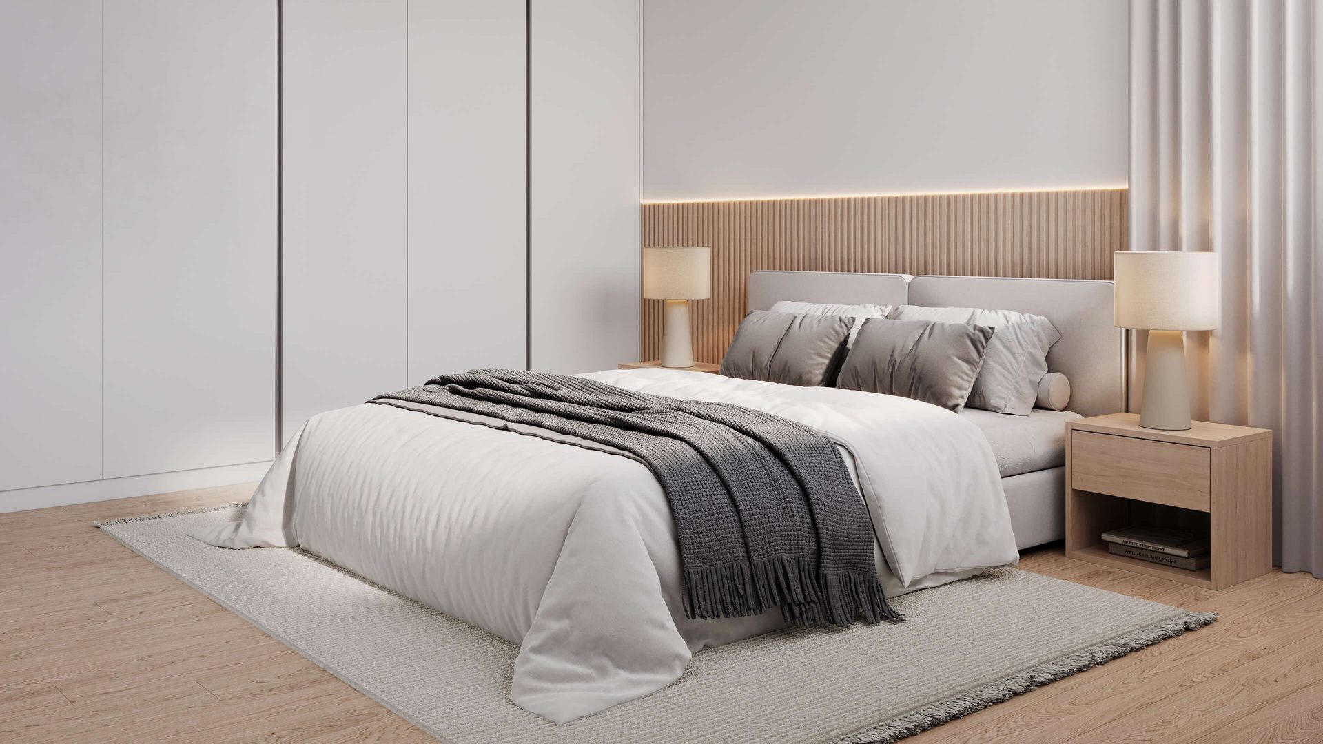 CGI for sun valley residences bedroom