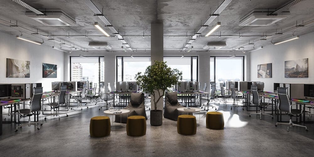 3D Visualization of Office Design