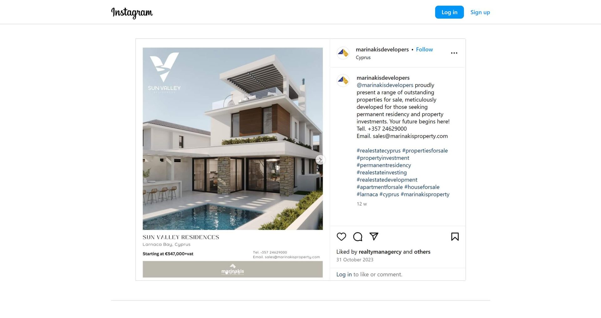 Instagram marketing with residential CGI