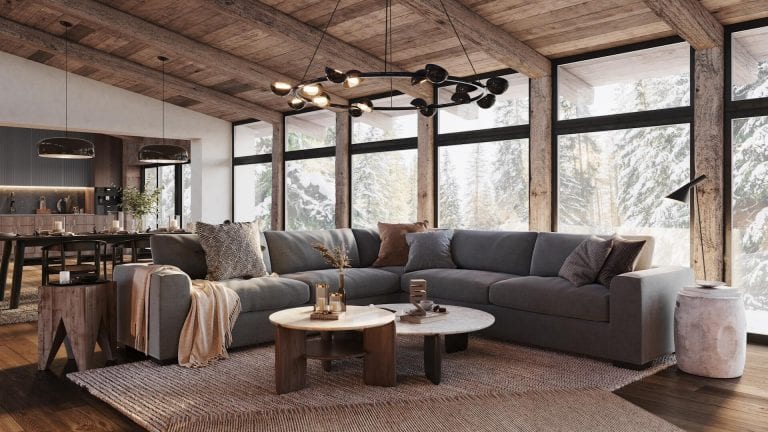 Interior Design Rendering: 4 Formats and 12 CGI Views