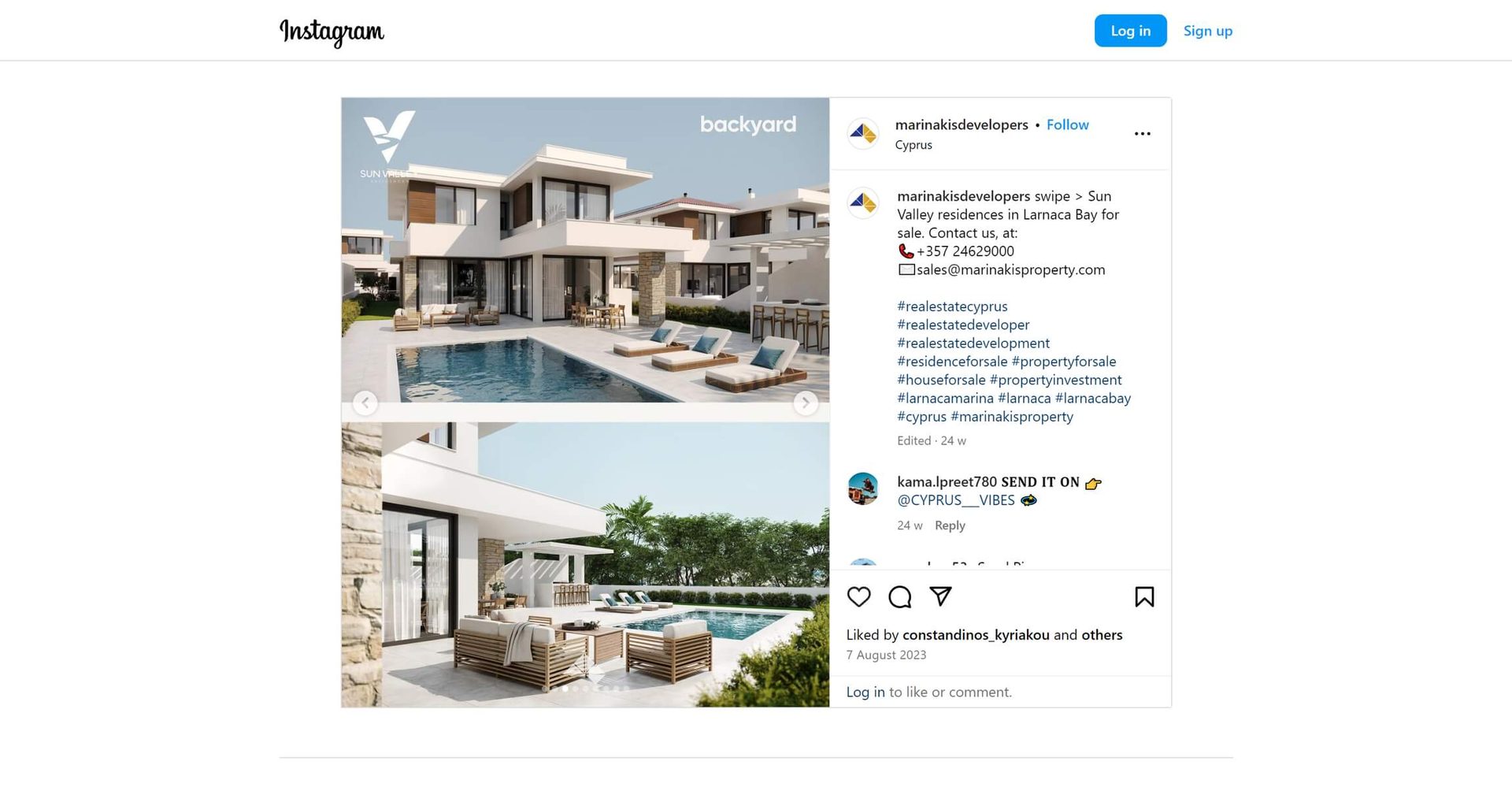 Interior Renders in a Promo Article