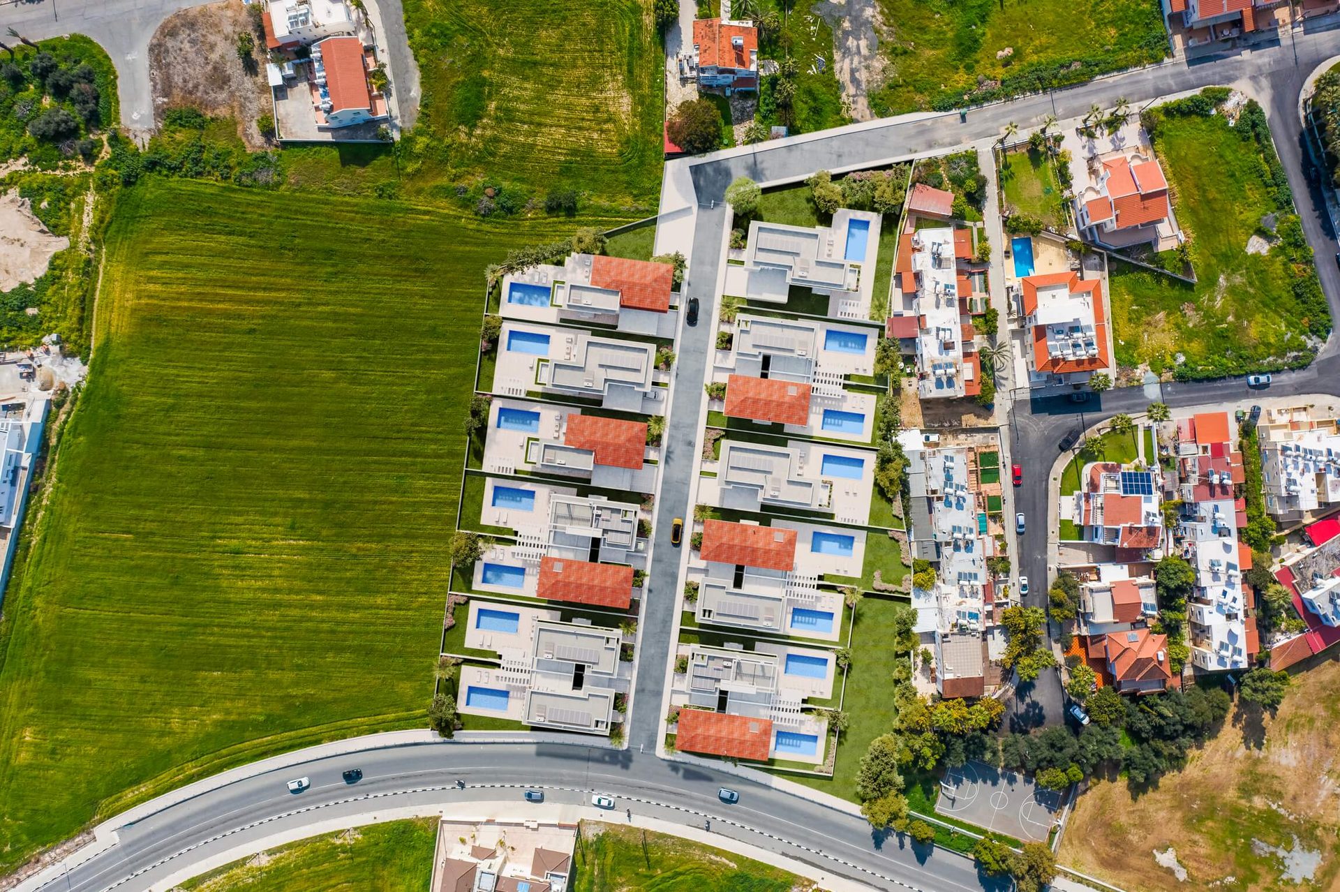 Residential CGI 3D masterplan