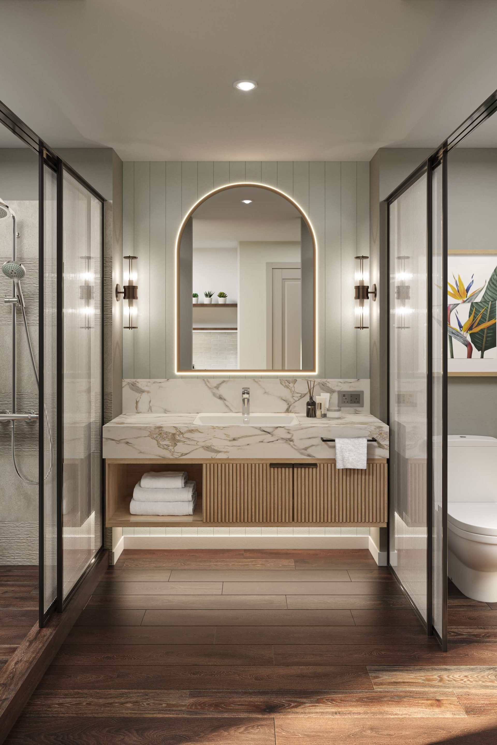 Resort Bathroom Visualization