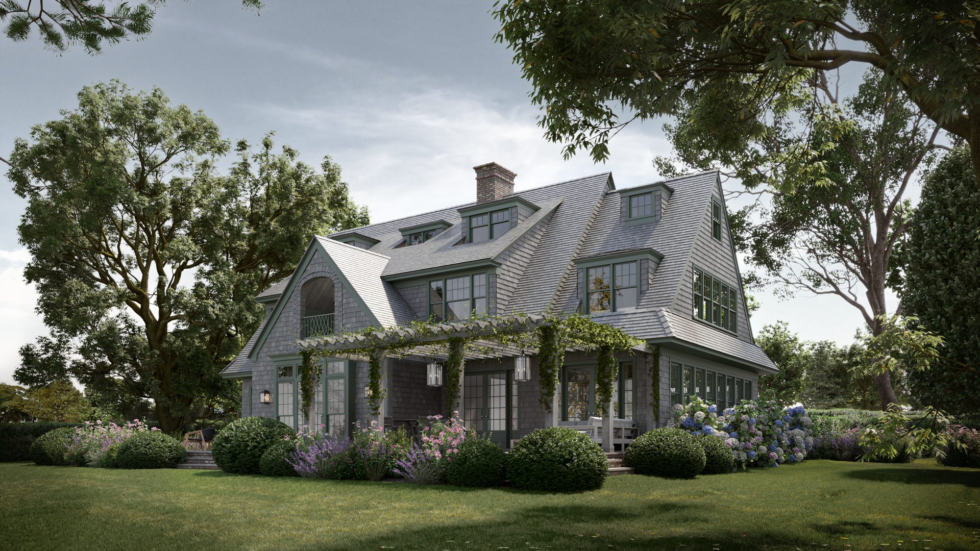 Photorealistic CGI of a Residence