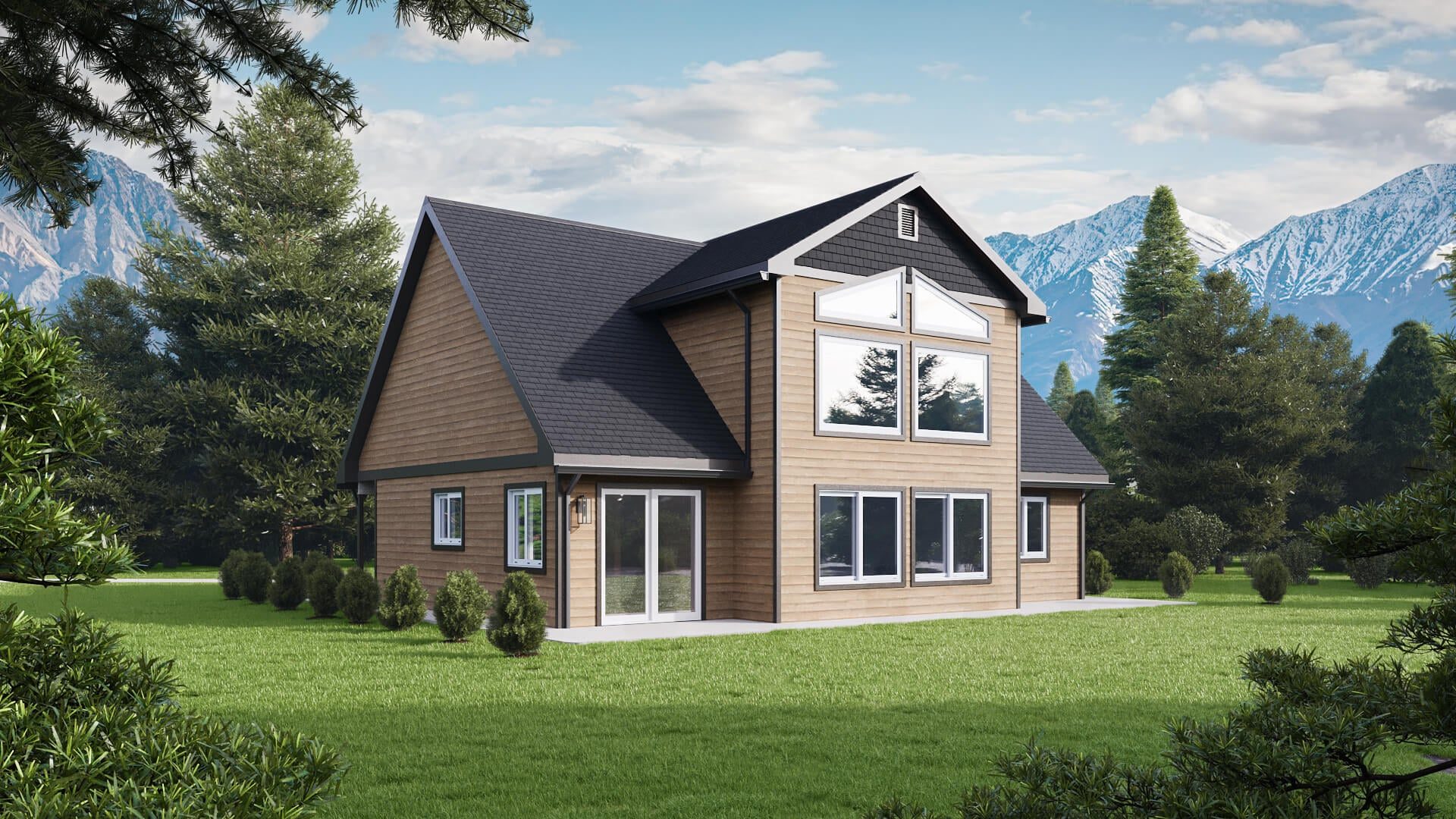 Real Estate Render of Cottages