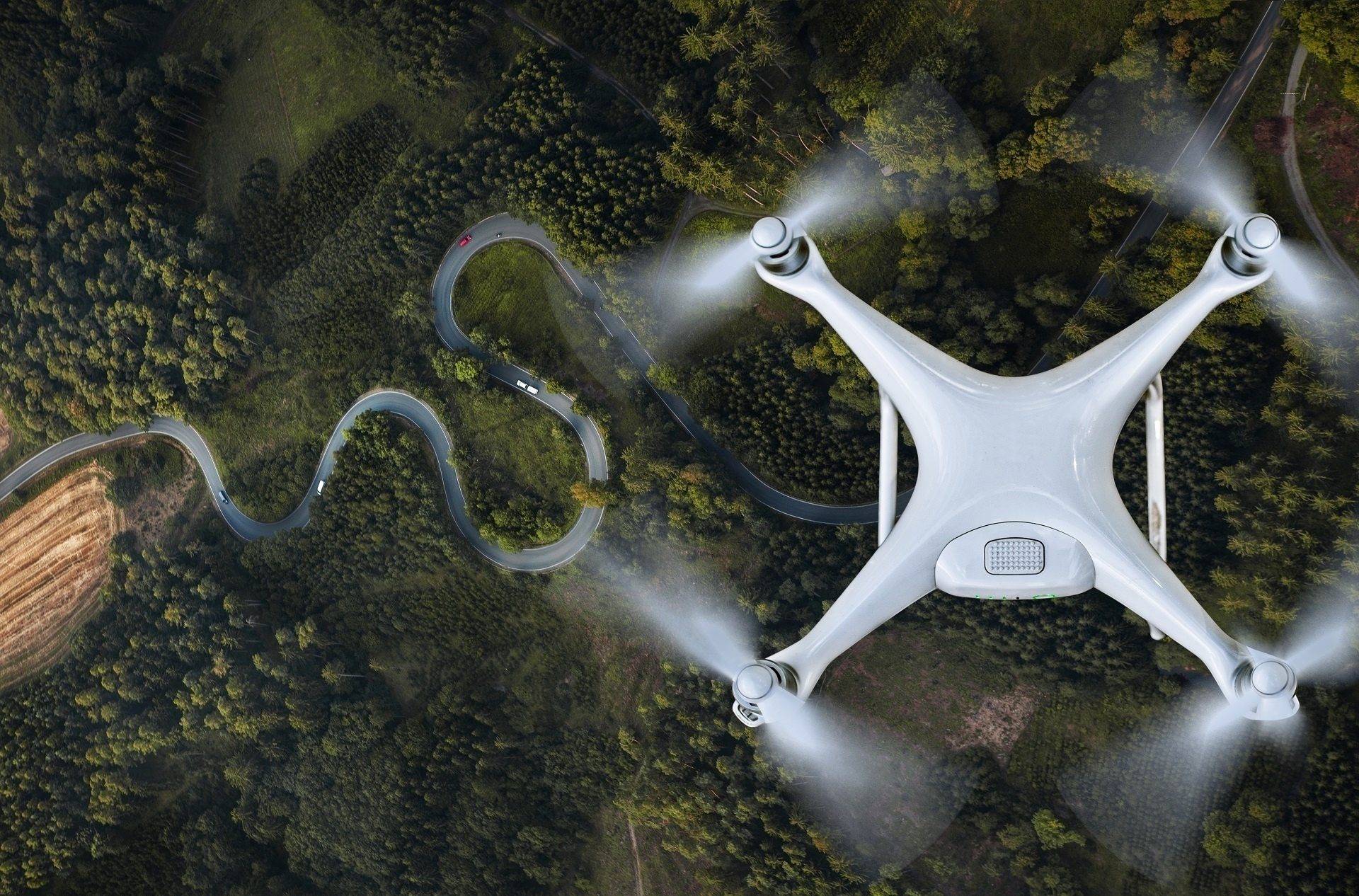 Drone video for 3D animation — land location shoot
