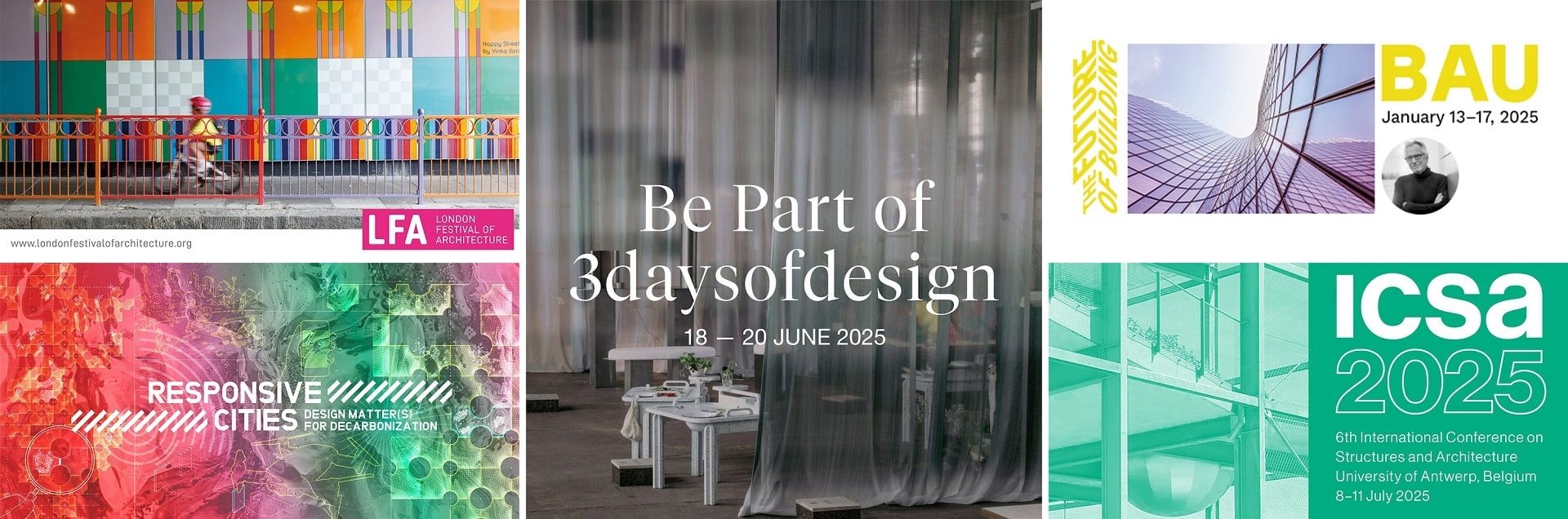 The Best Events for Architects in Europe