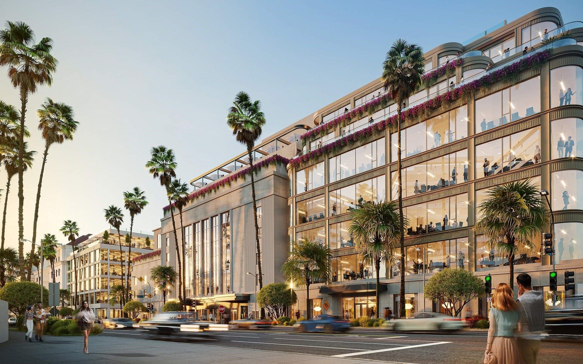 People in commercial architectural renderings — brief CGI