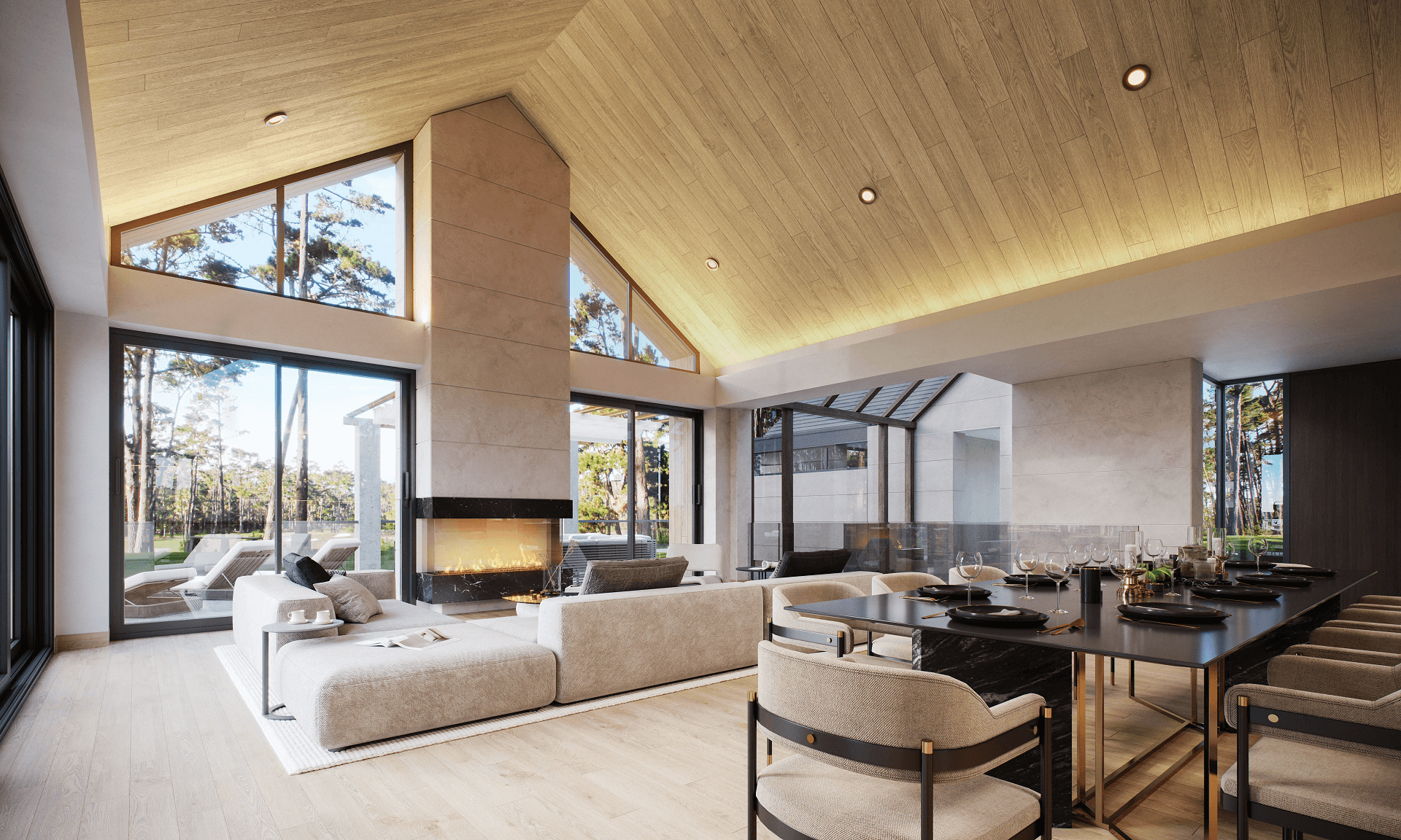 Photorealistic rendering key features — interior CGI example