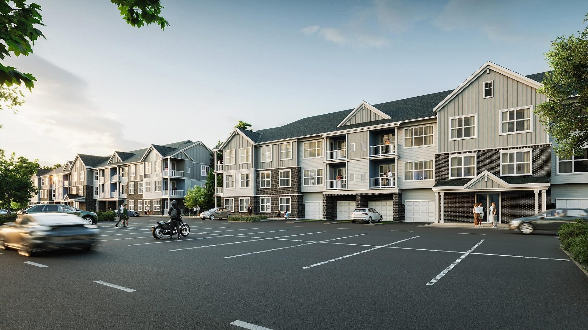 Apartment rendering — multifamily storytelling CGI