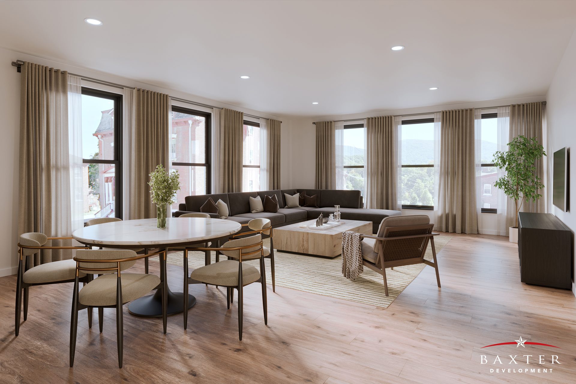Living Room Renders