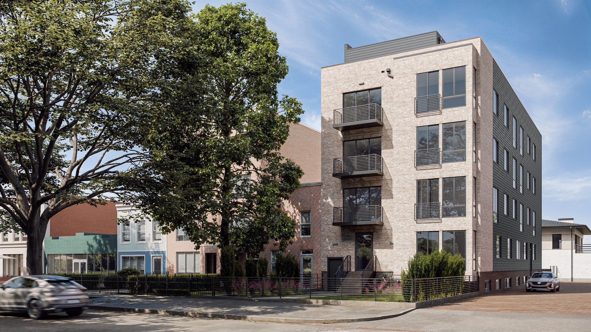 3D Visualization of Urban Apartment Building
