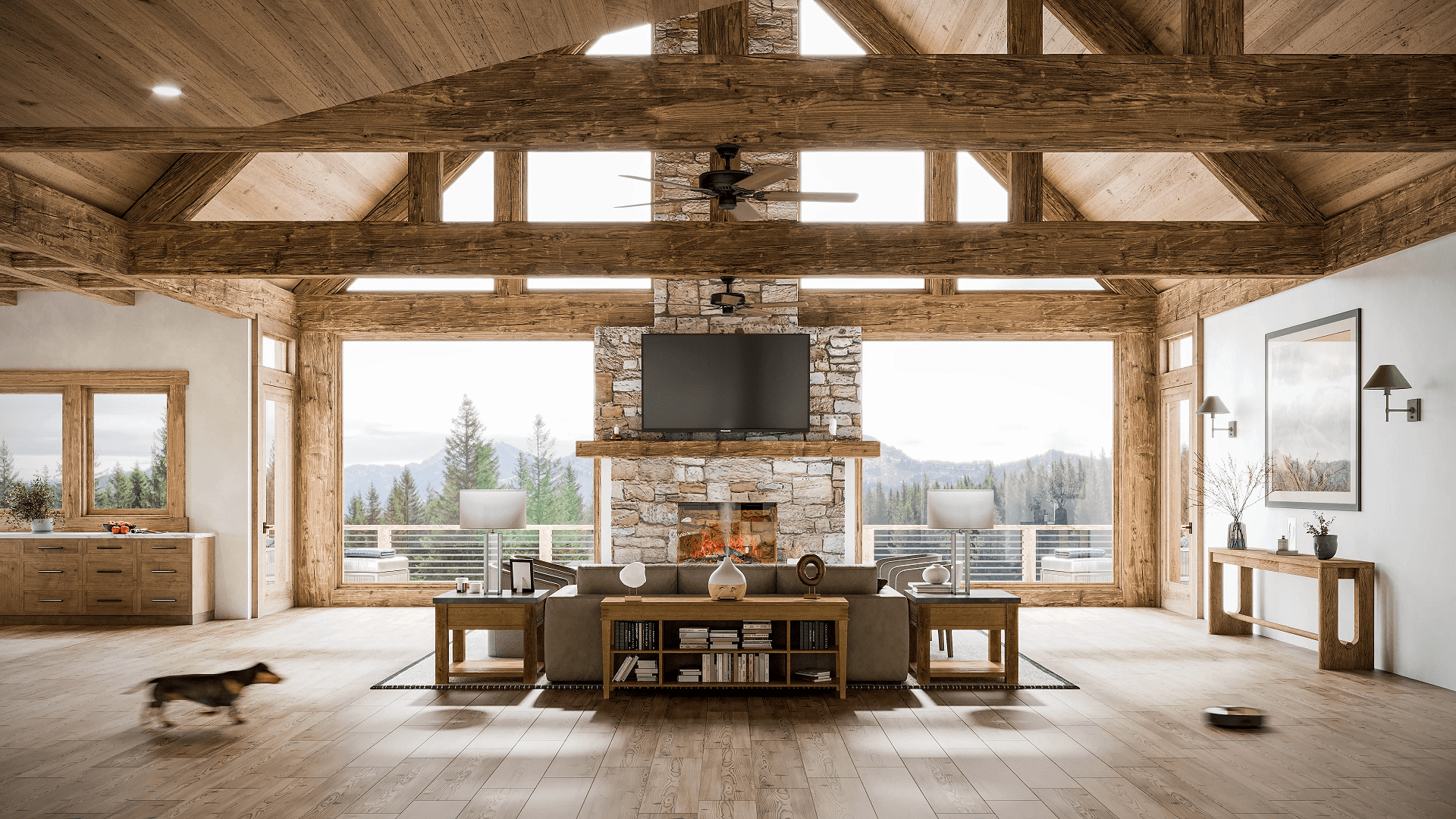 3D rendering for interior design — example CGI