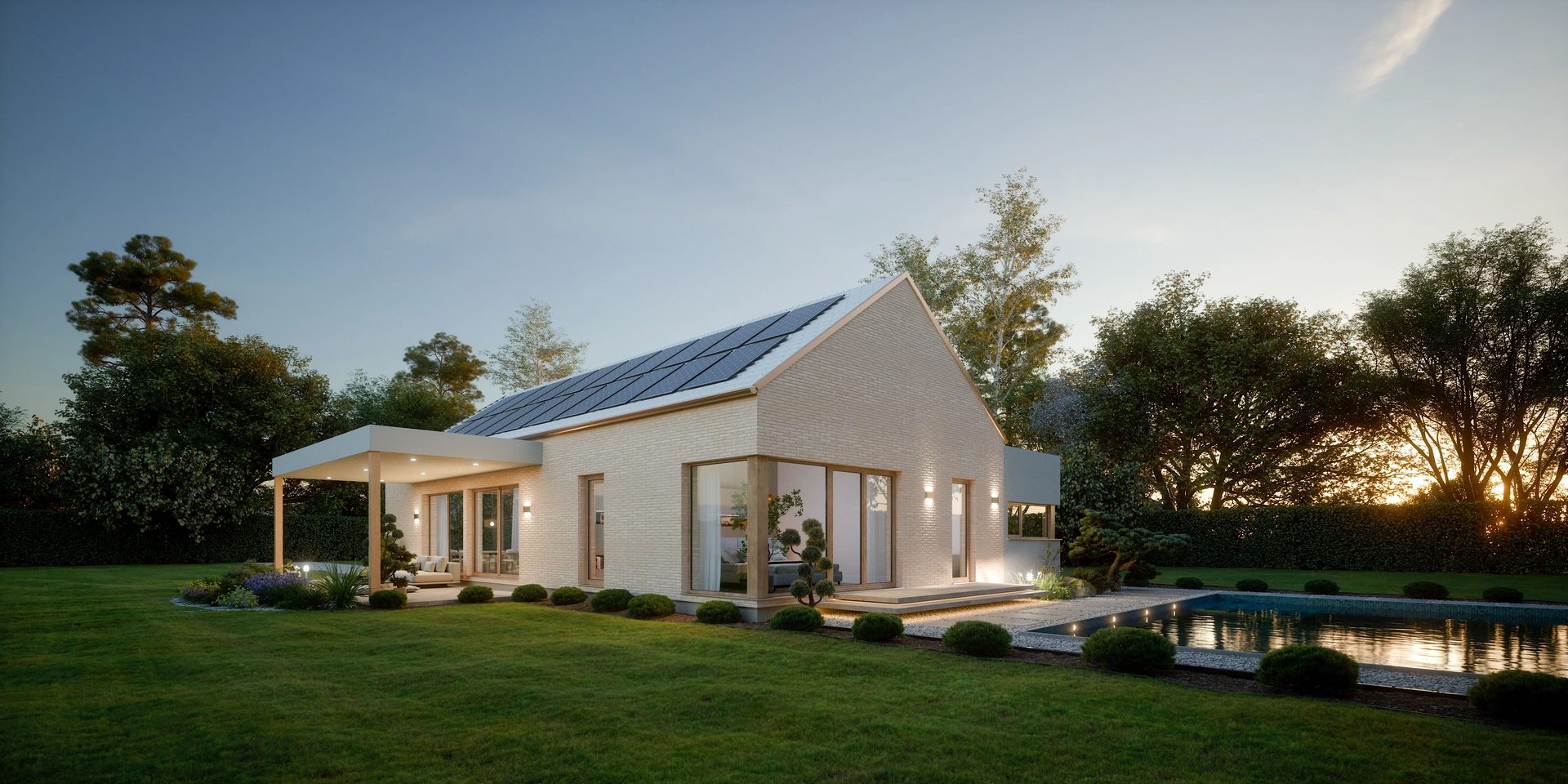 Archviz animation — lighting and mood in CGI example