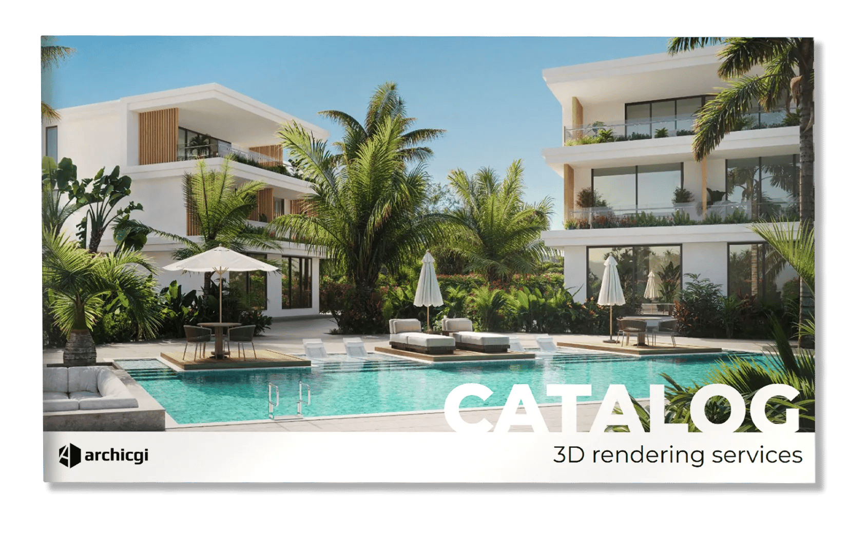 ArchiCGI 3D visualization services catalog cover