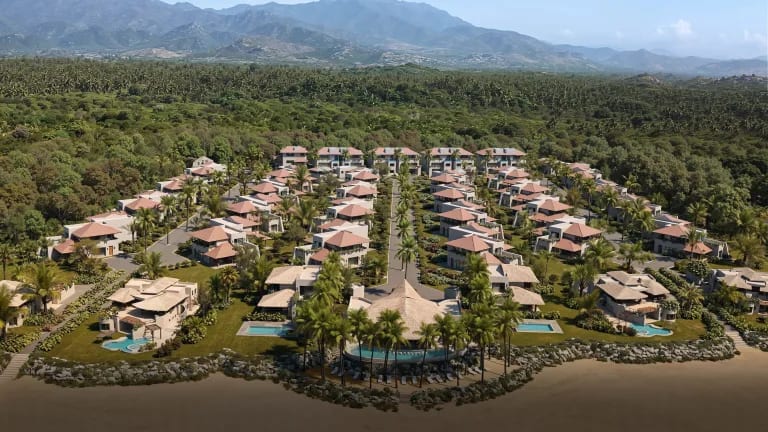 CGI and Drone Video for Pre-Selling Luxury Beachfront Homes