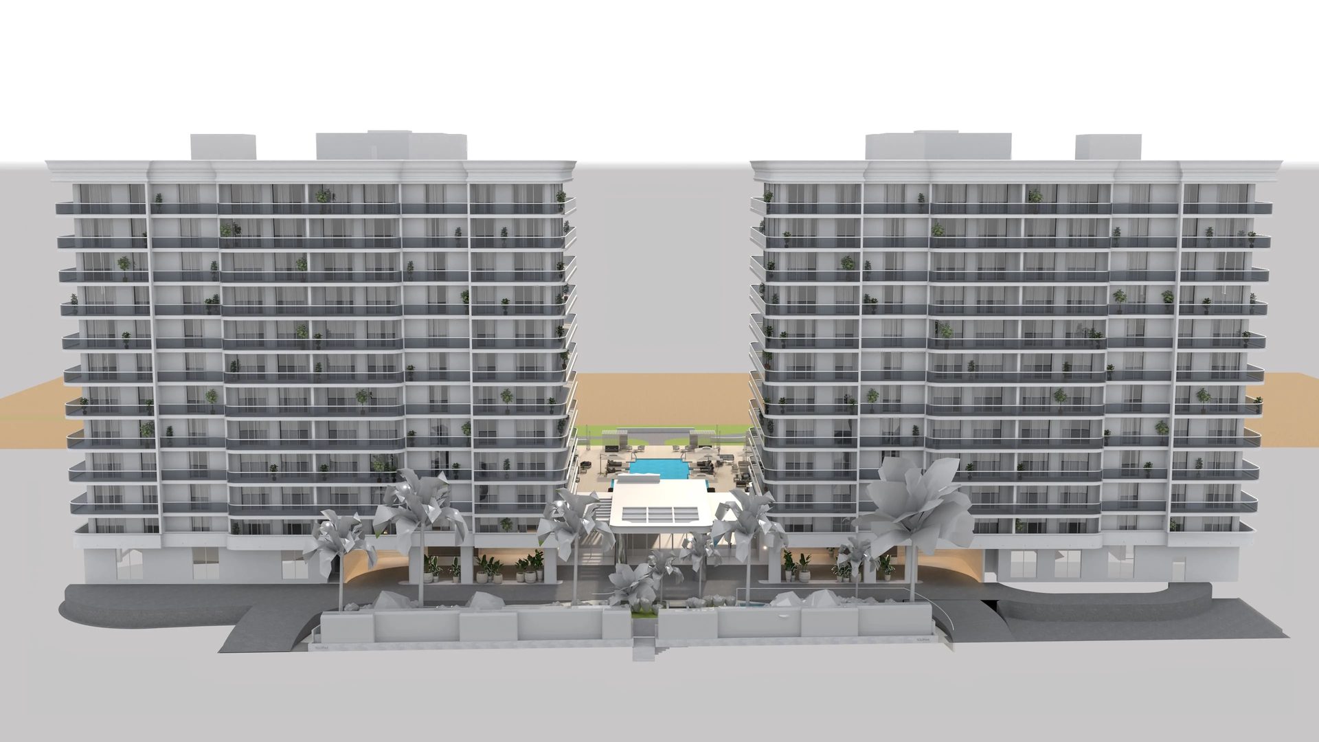 Solimar Towers 3D model