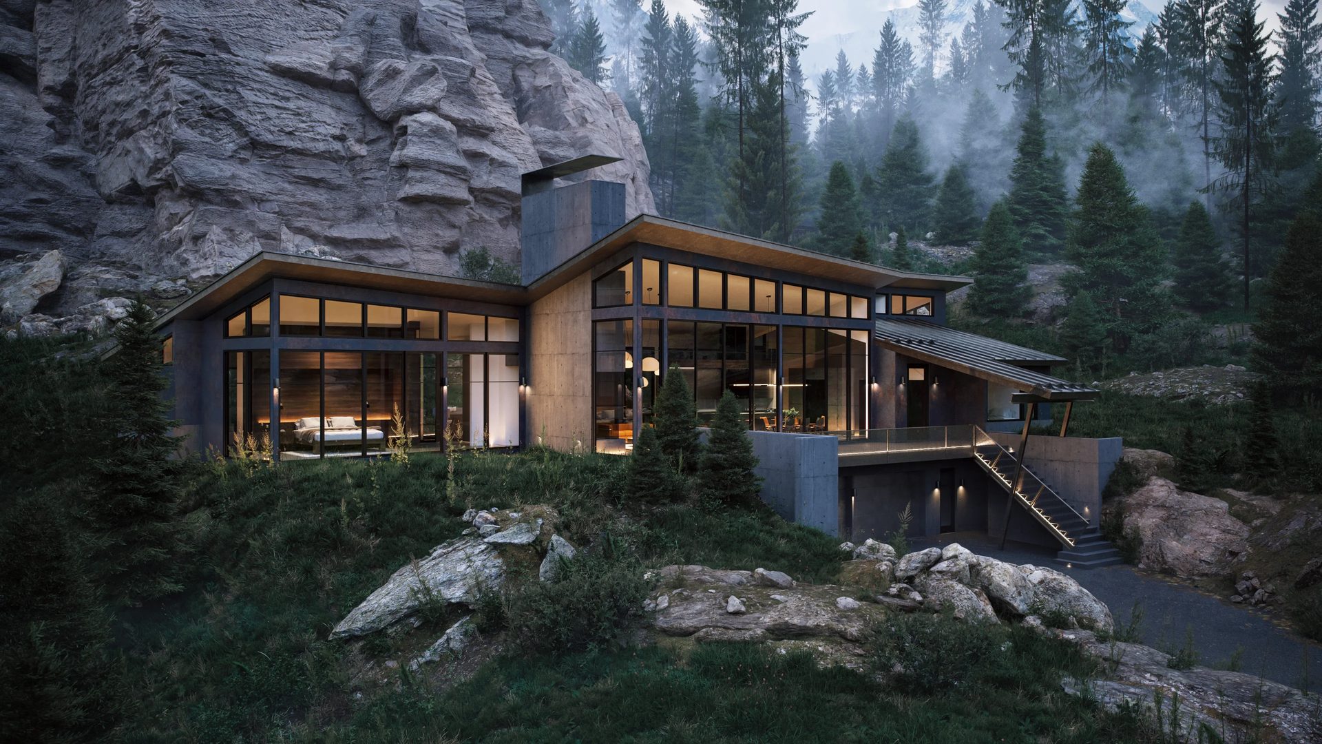 exterior-cgi-modern-mountain-home