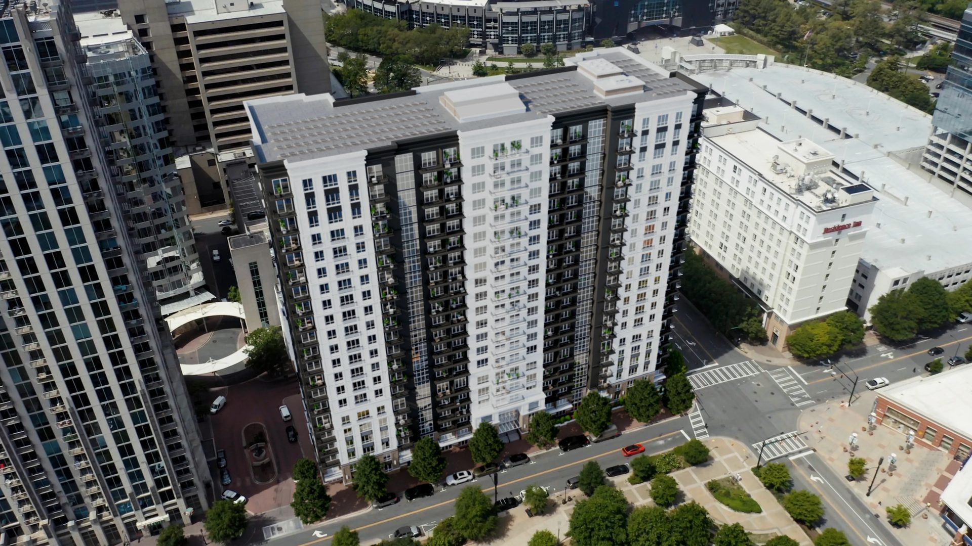 Architectural Animation for Renovation Projects: Bell Uptown Charlotte View