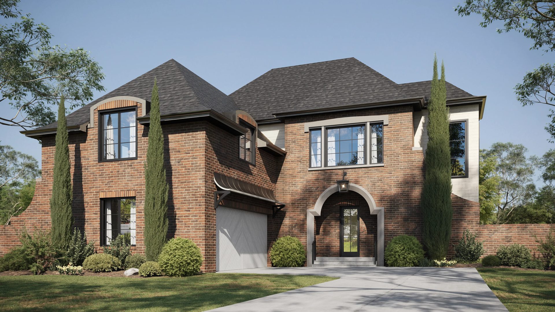Exterior 3D Visual of a Private Residence
